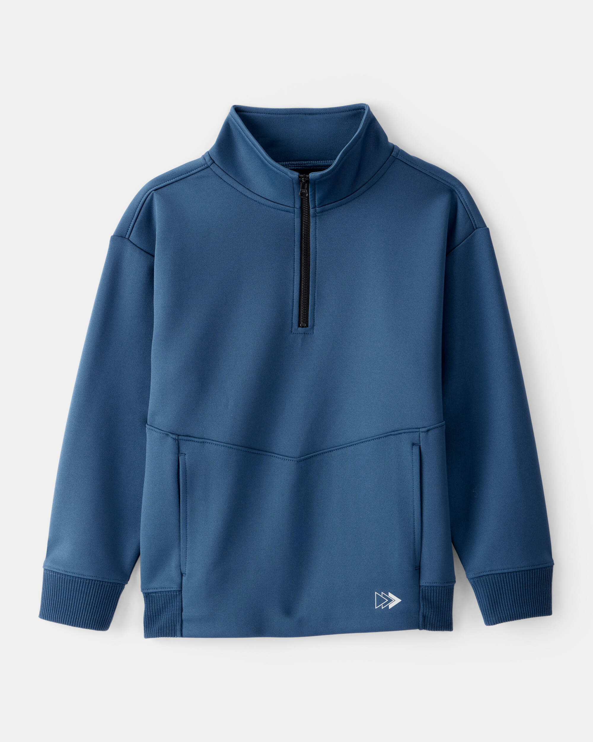 Boys Quarterzip Pullover - Blue