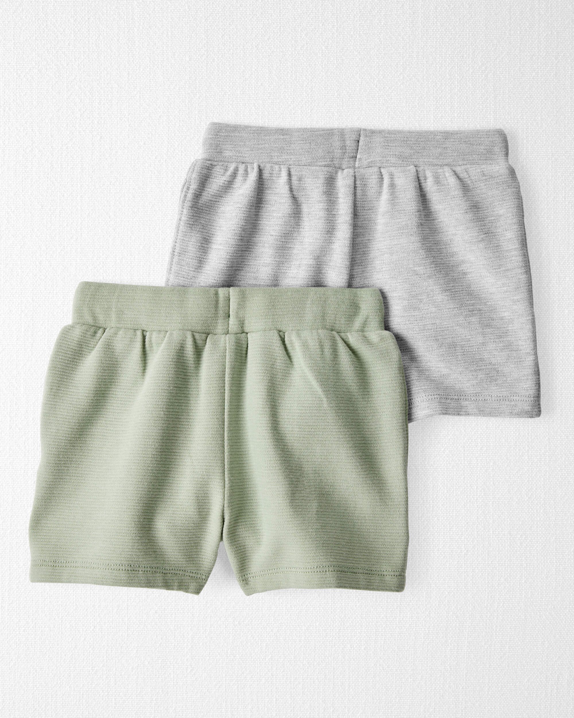 Toddler 2-Pack Organic Cotton Shorts