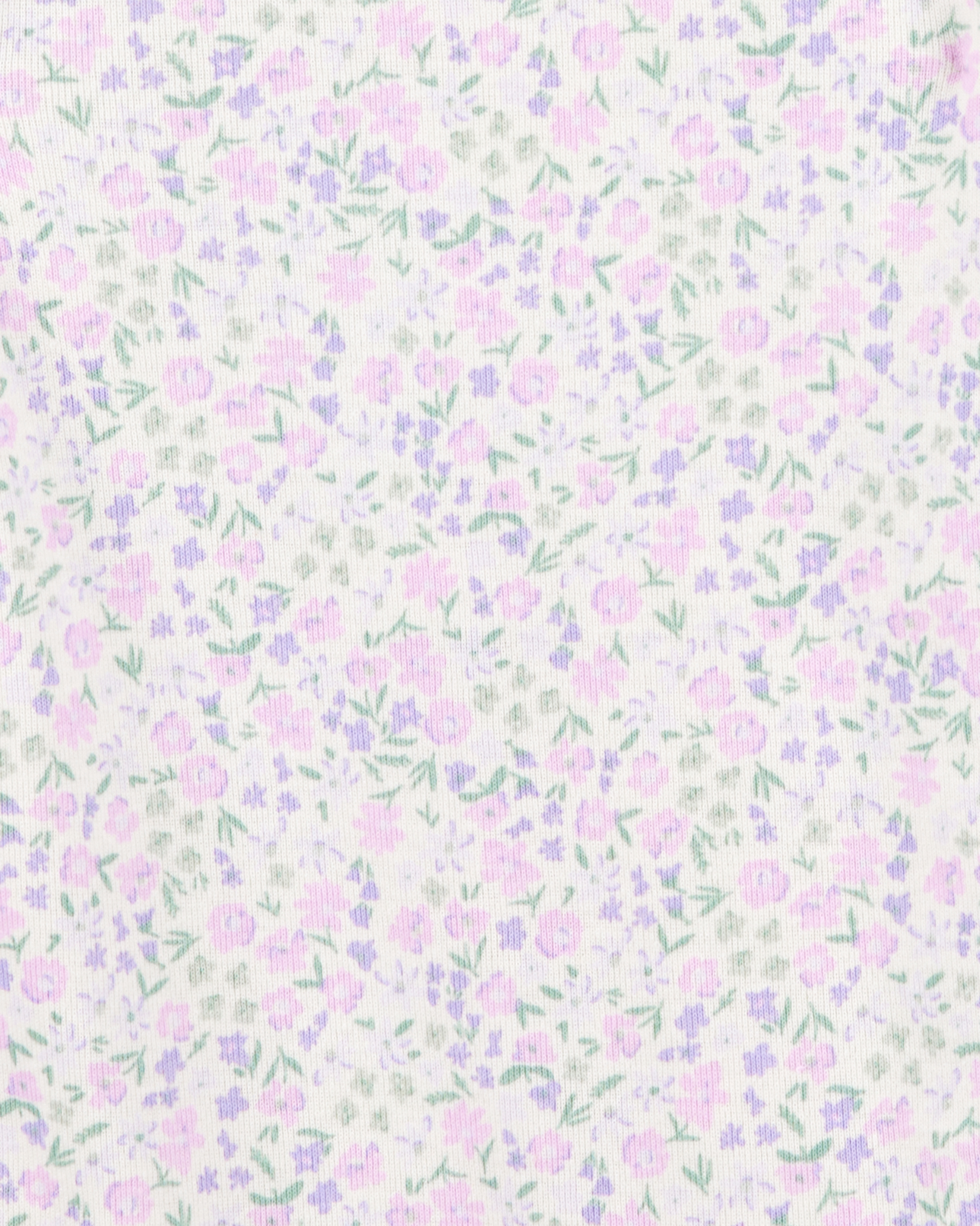 Baby Girl 5-Pack Floral Polka Dot Short-Sleeve Bodysuits