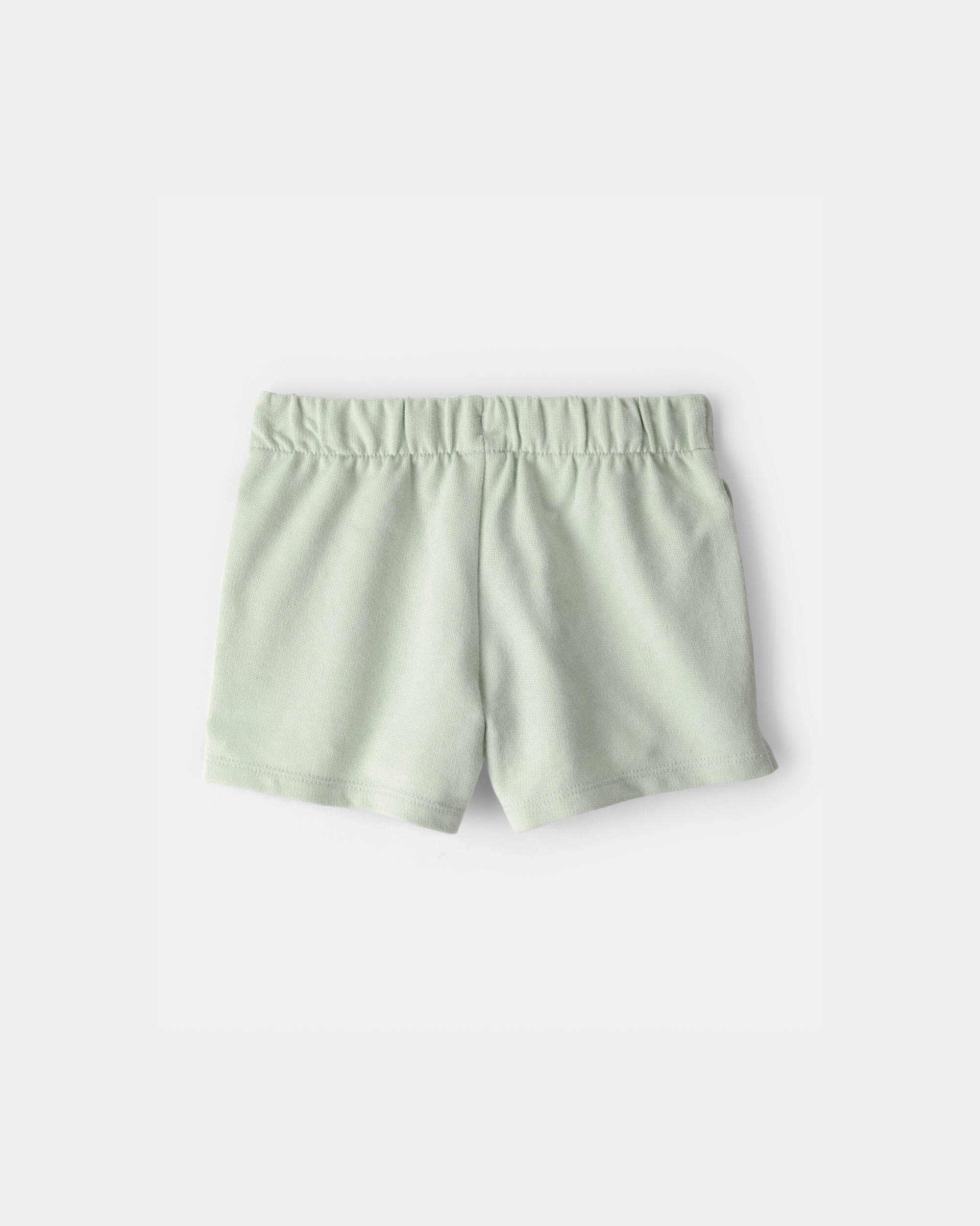 Toddler Girl French Terry Shorts - Green