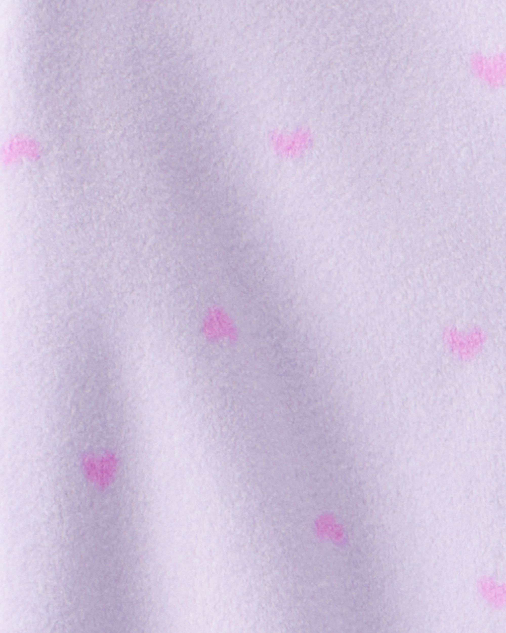 Baby Girl Koala & Heart Loose Fit 1-Piece Pyjamas - Purple