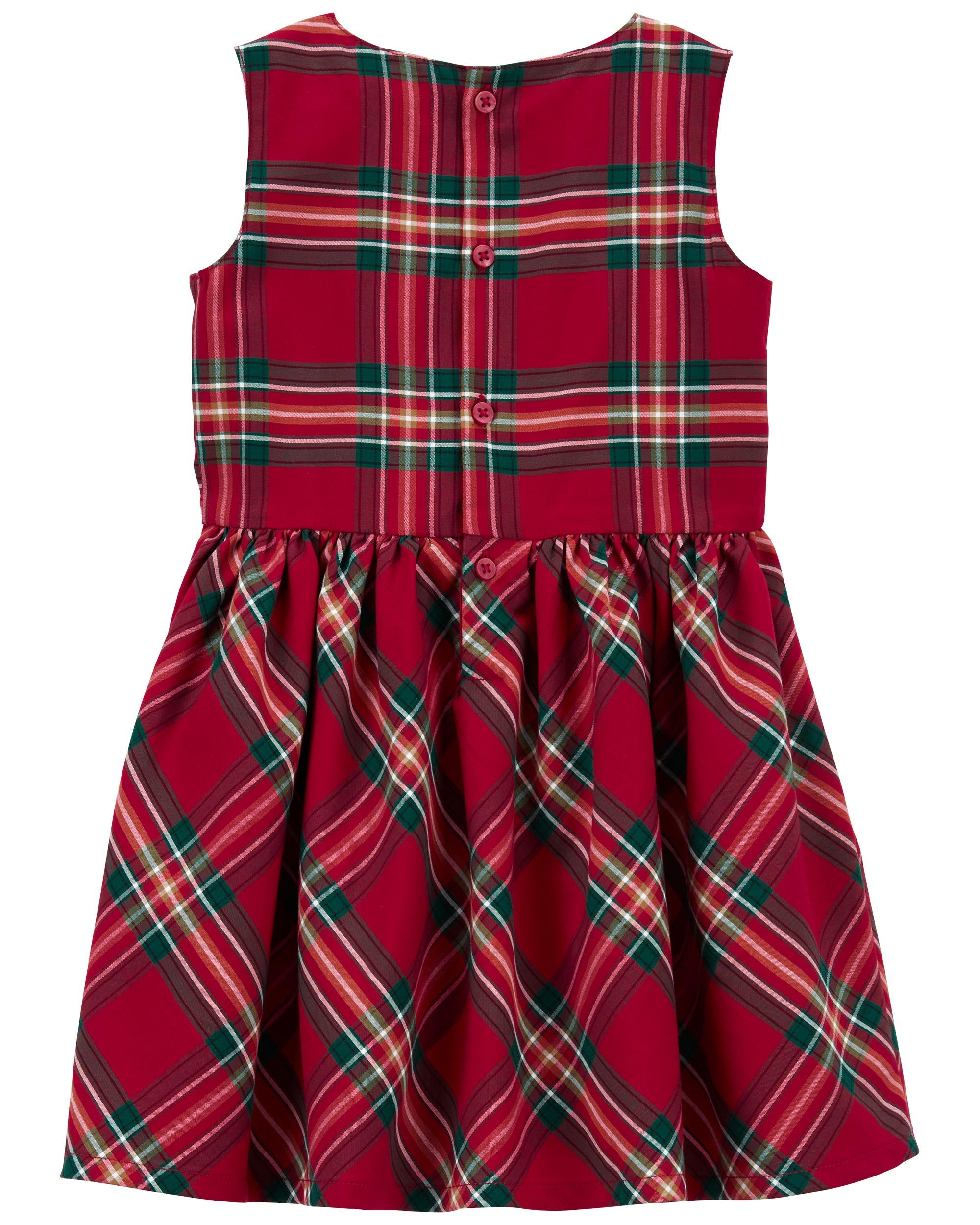 Carters red sweater dress store