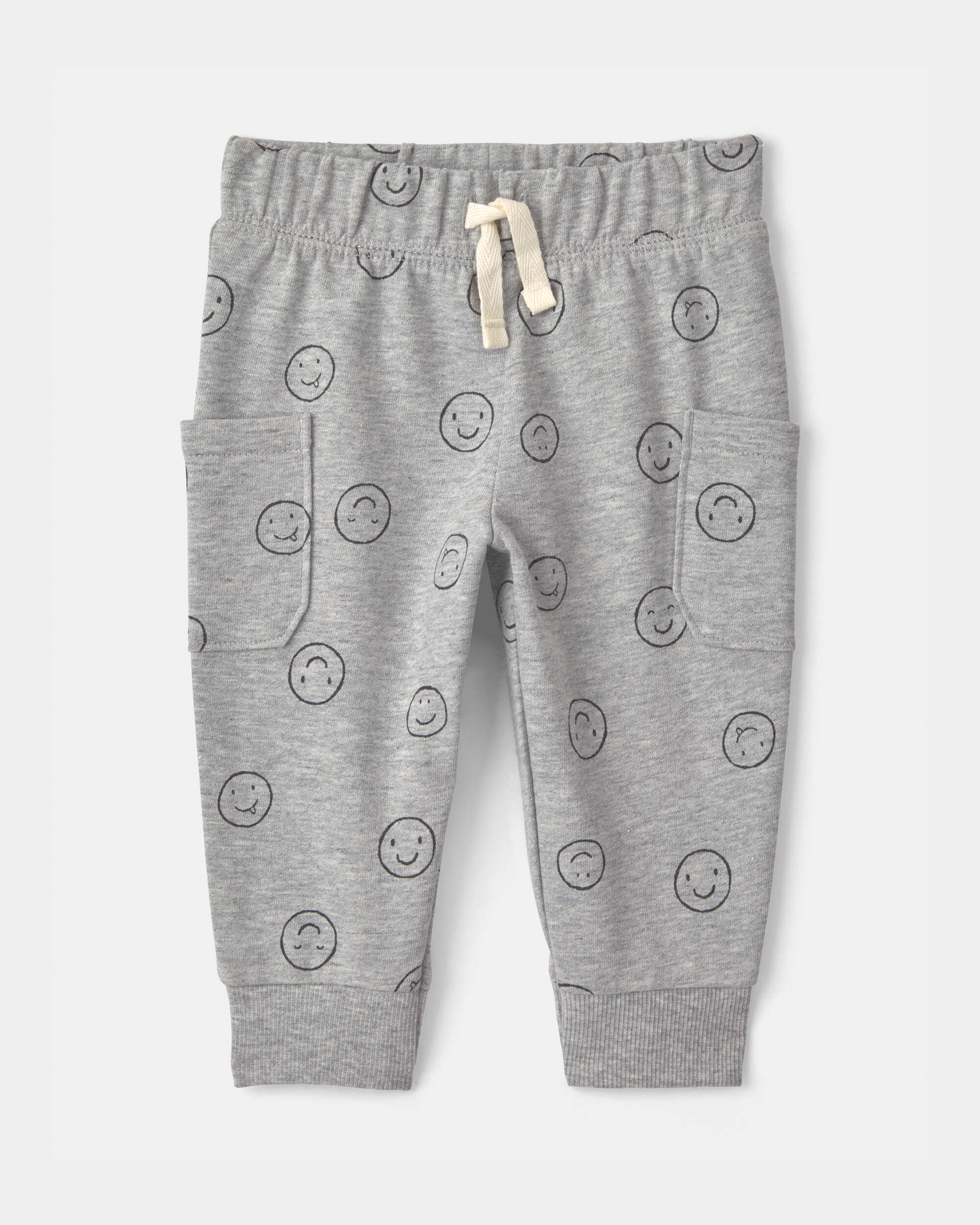 Baby Boy 2-Piece 'Little Buddy' Bodysuit & Pant Set - Red/Grey