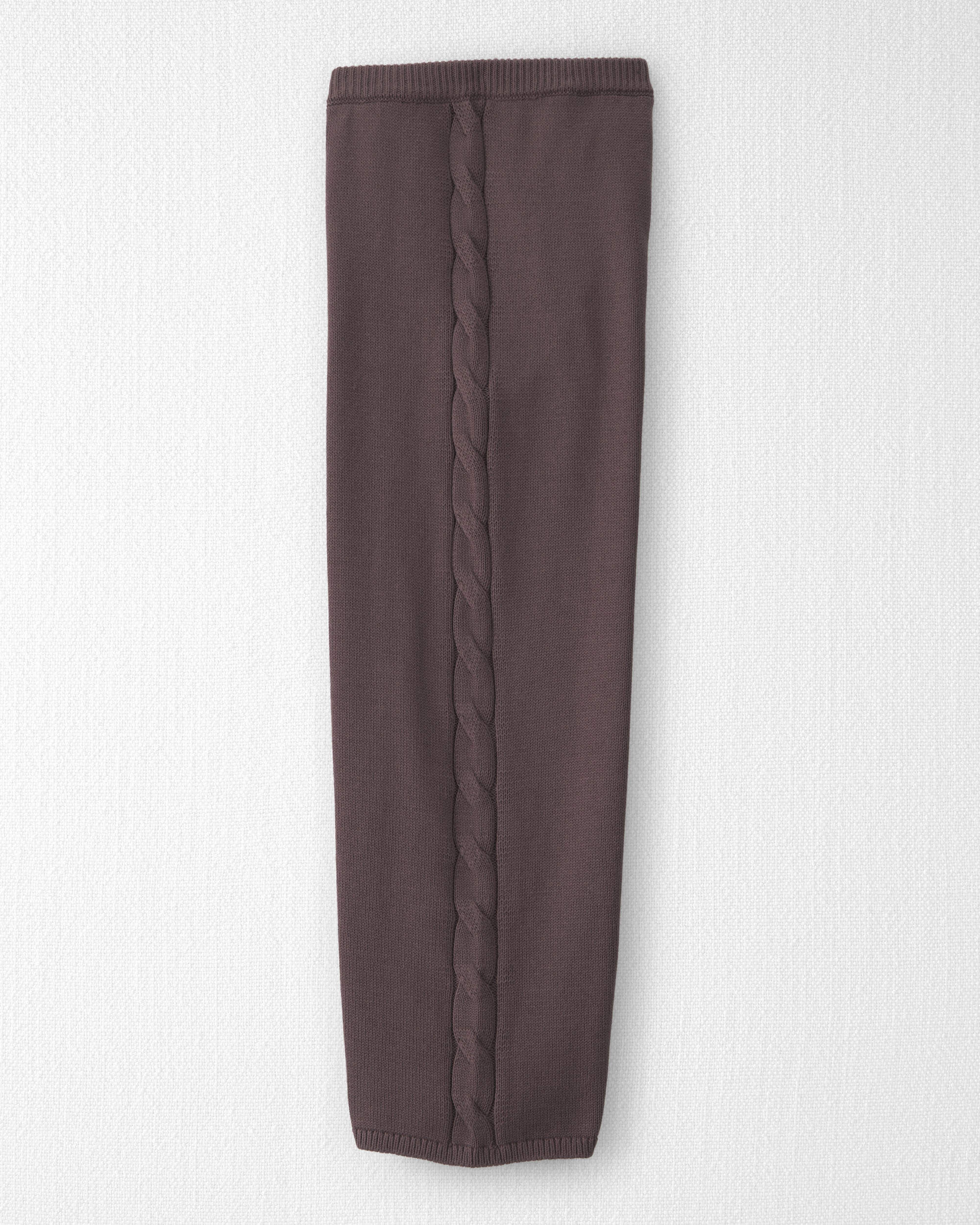 Girls 2-Piece Organic Cotton Cable Knit Top & Pant Set
