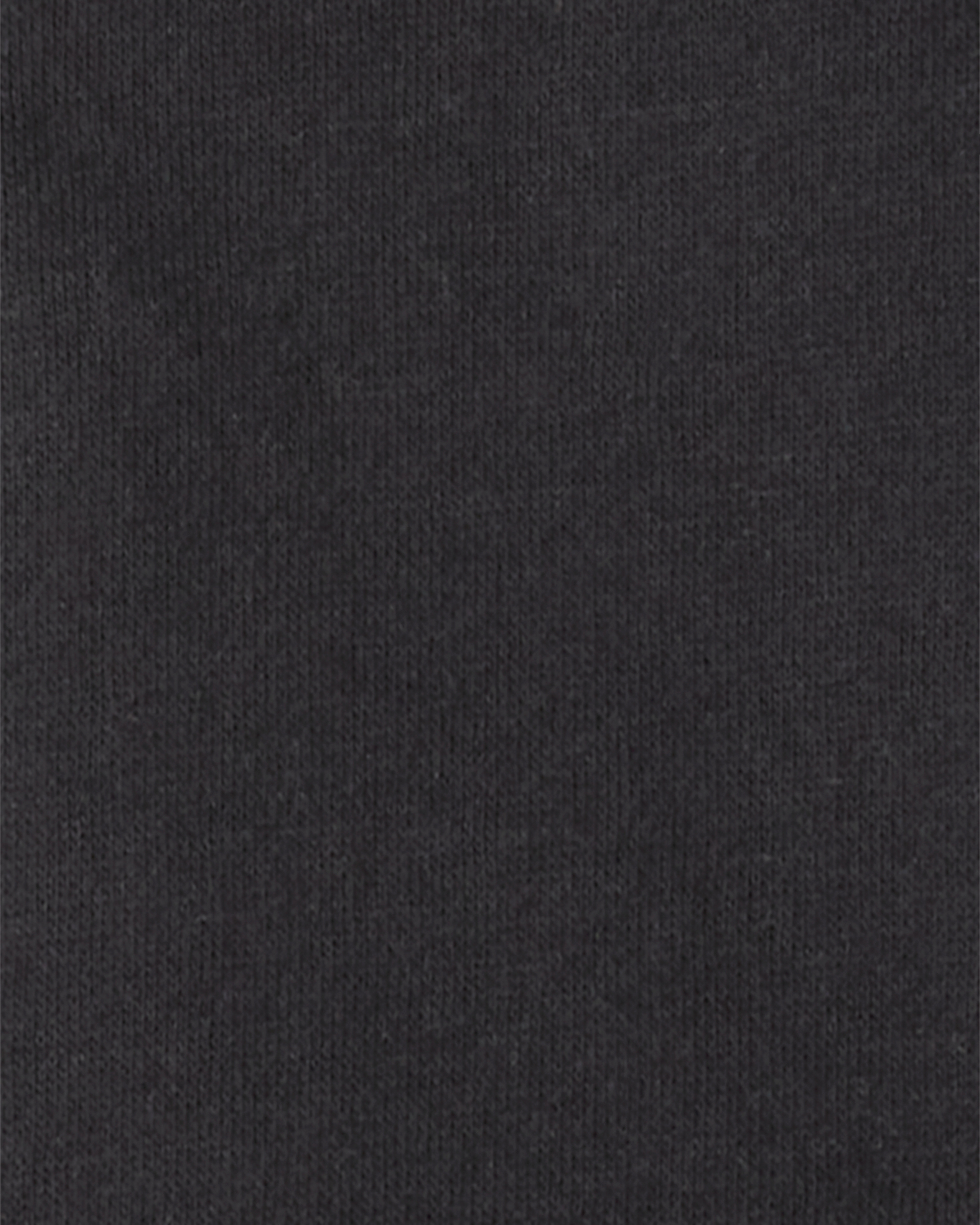 Toddler Boy Solid Fleece Quarter Zip Sweatshirt - Black