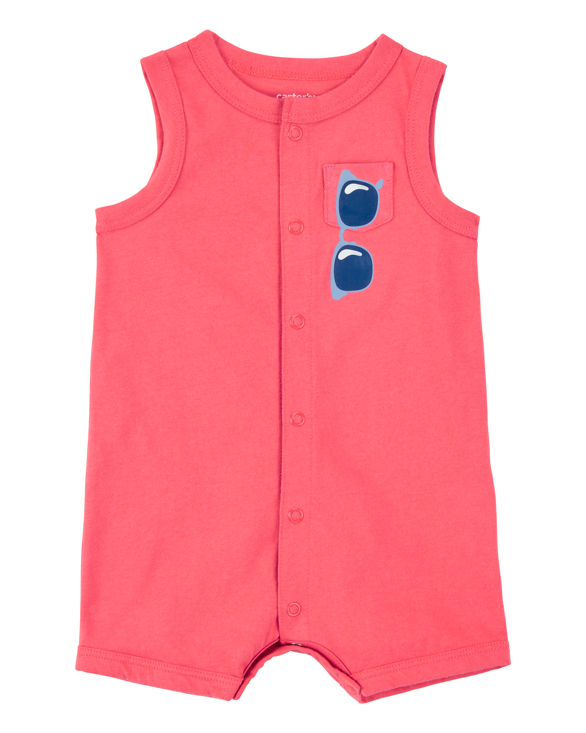 Baby Sunglasses Snap-Up Romper