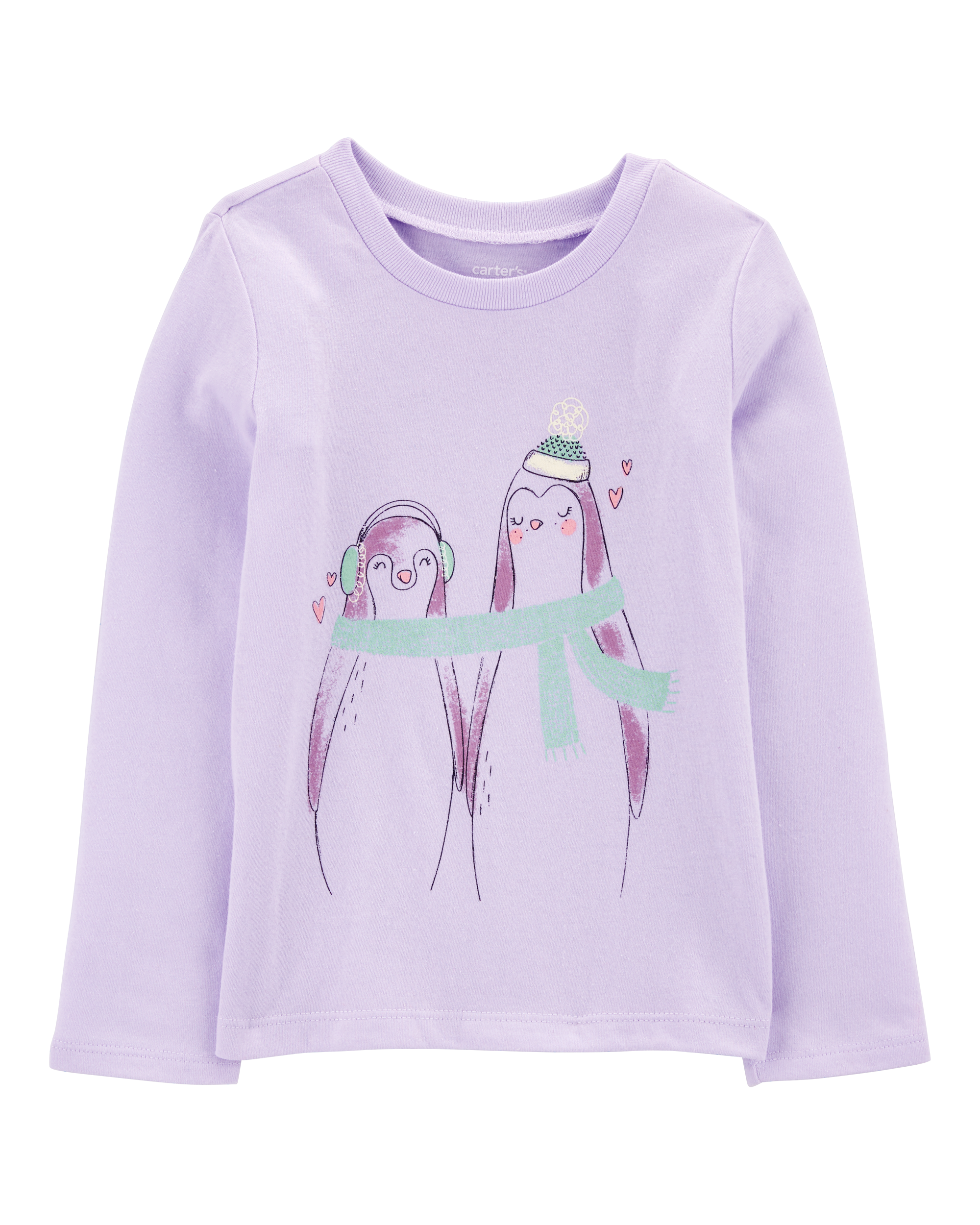 Toddler Penguin Long-Sleeve Graphic Tee