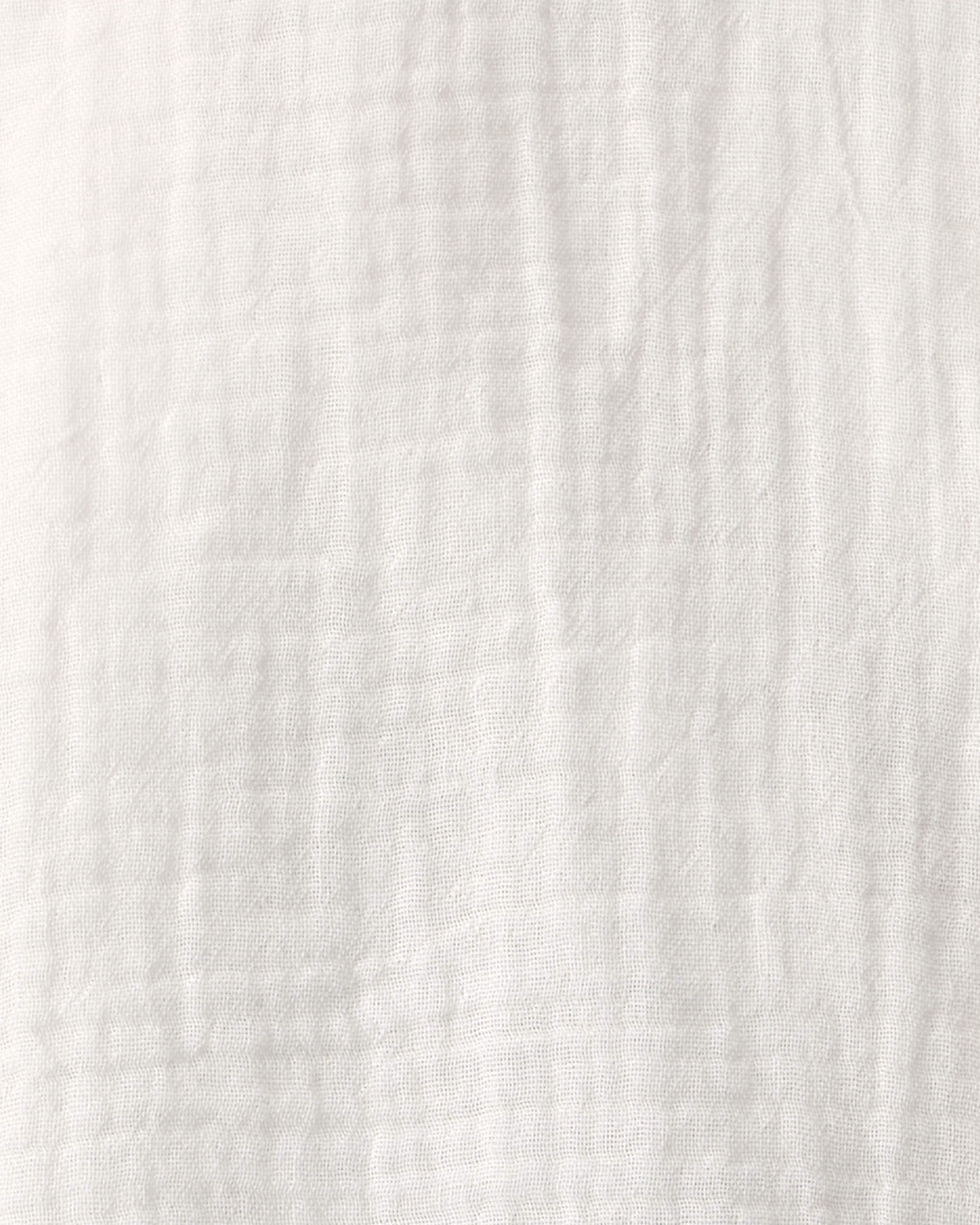 Toddler Boy 2-Piece Organic Cotton Gauze Short Set Cream