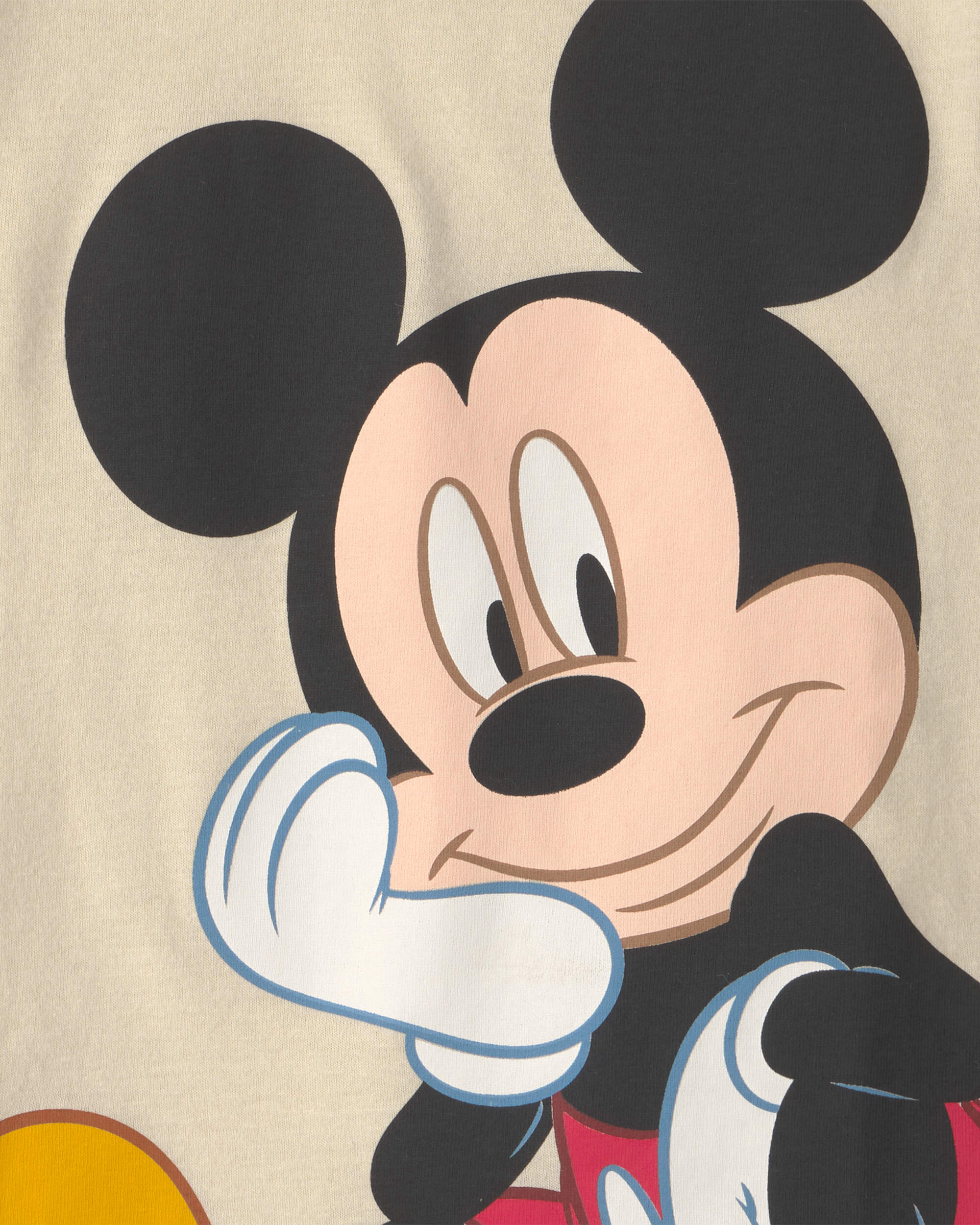 Toddler Disney© Mickey Mouse Graphic Tee - Tan