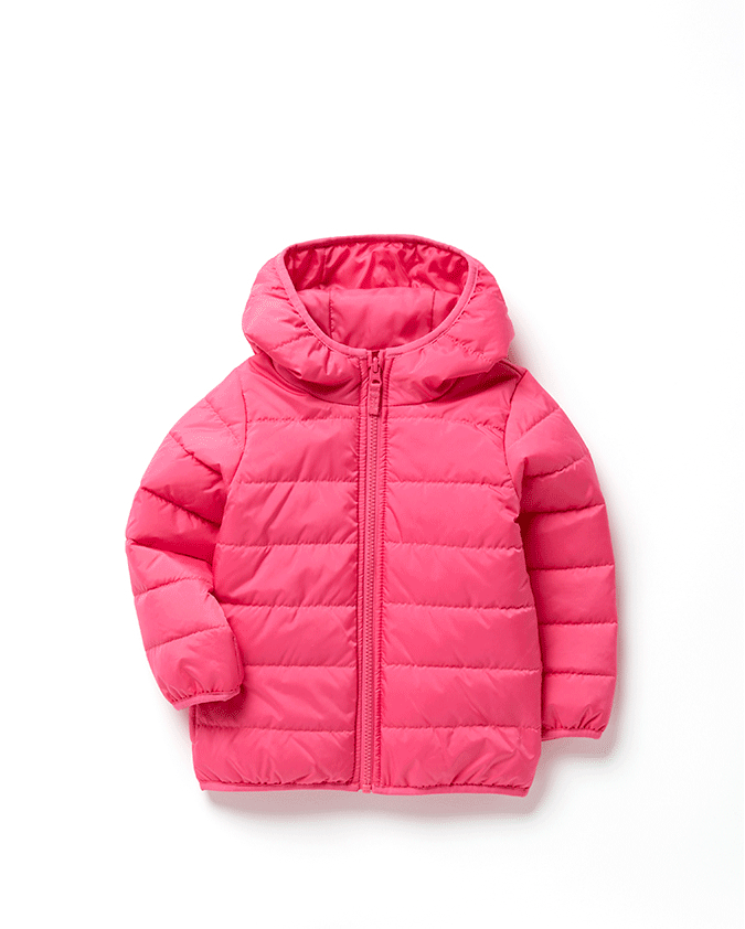 Girls packable puffer shop