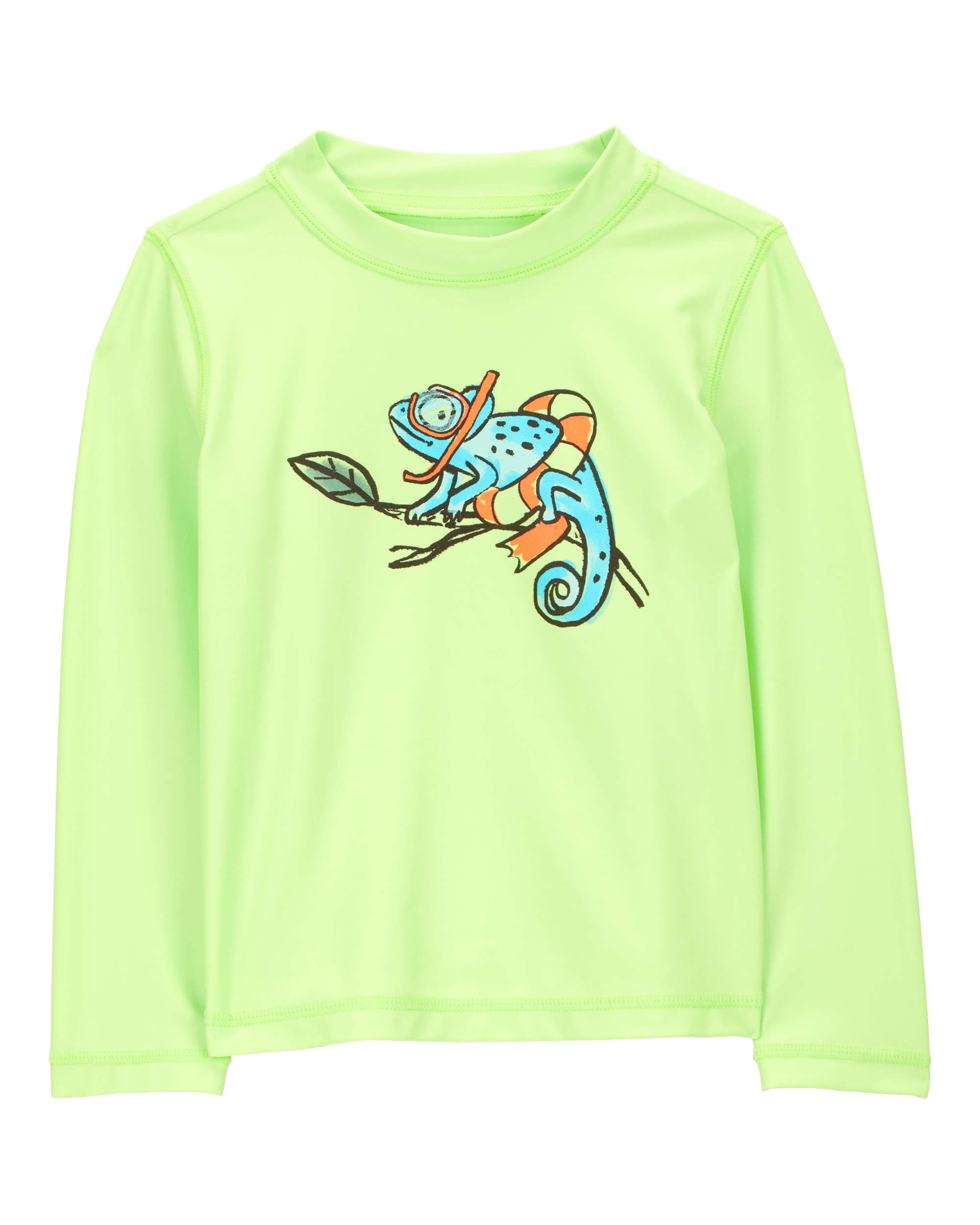 Toddler Iguana Long-Sleeve Rashguard