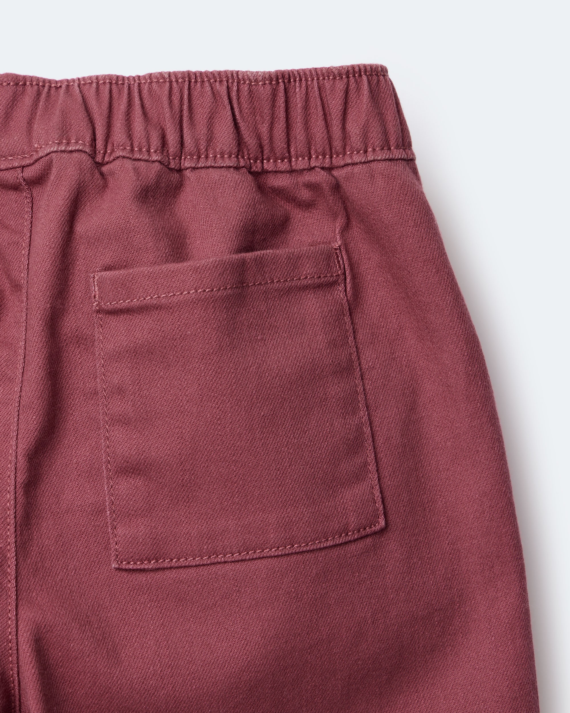 Toddler Barrel Pant - Burgundy