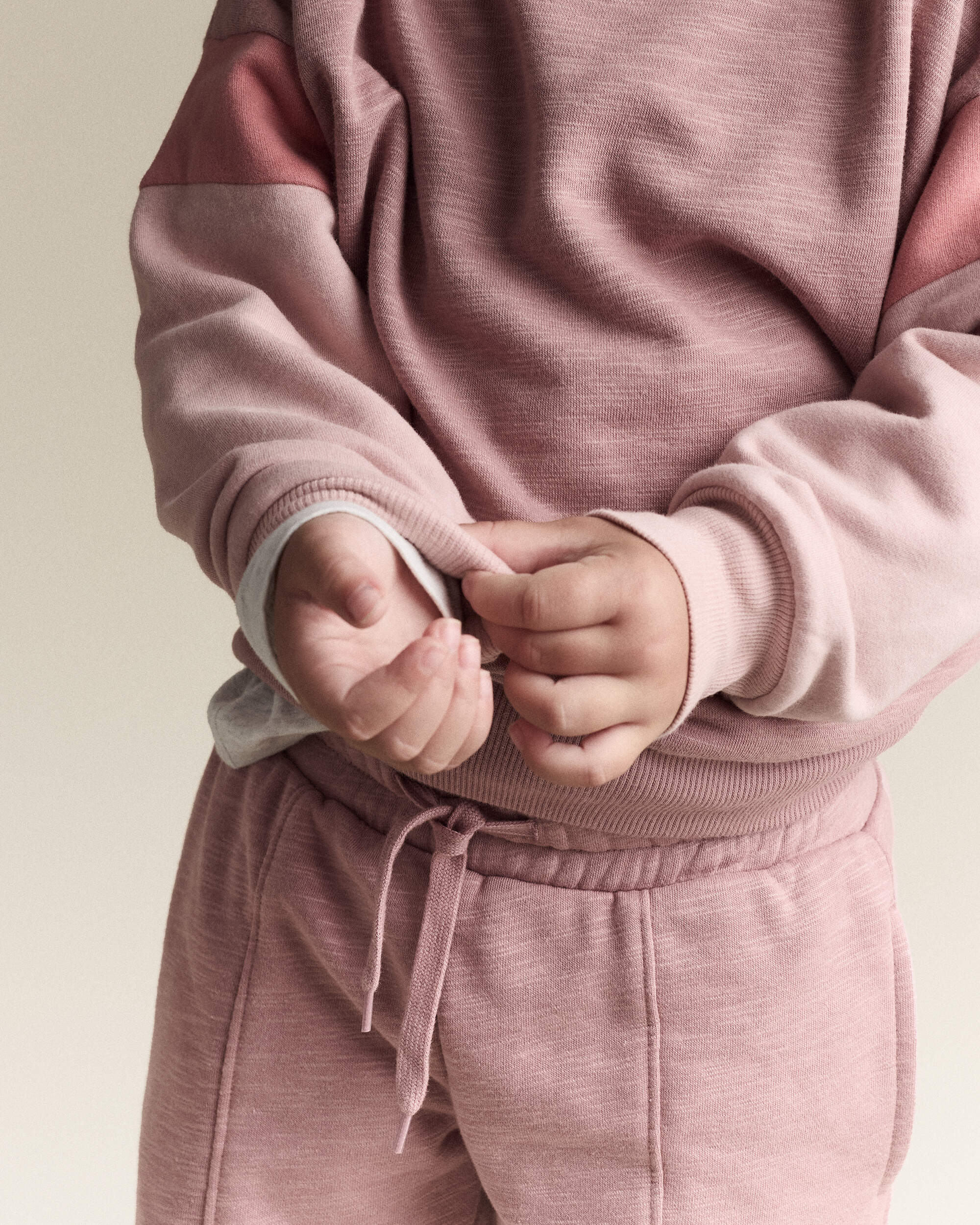 Toddler Girl Linda Wide Leg Pant - Mauve