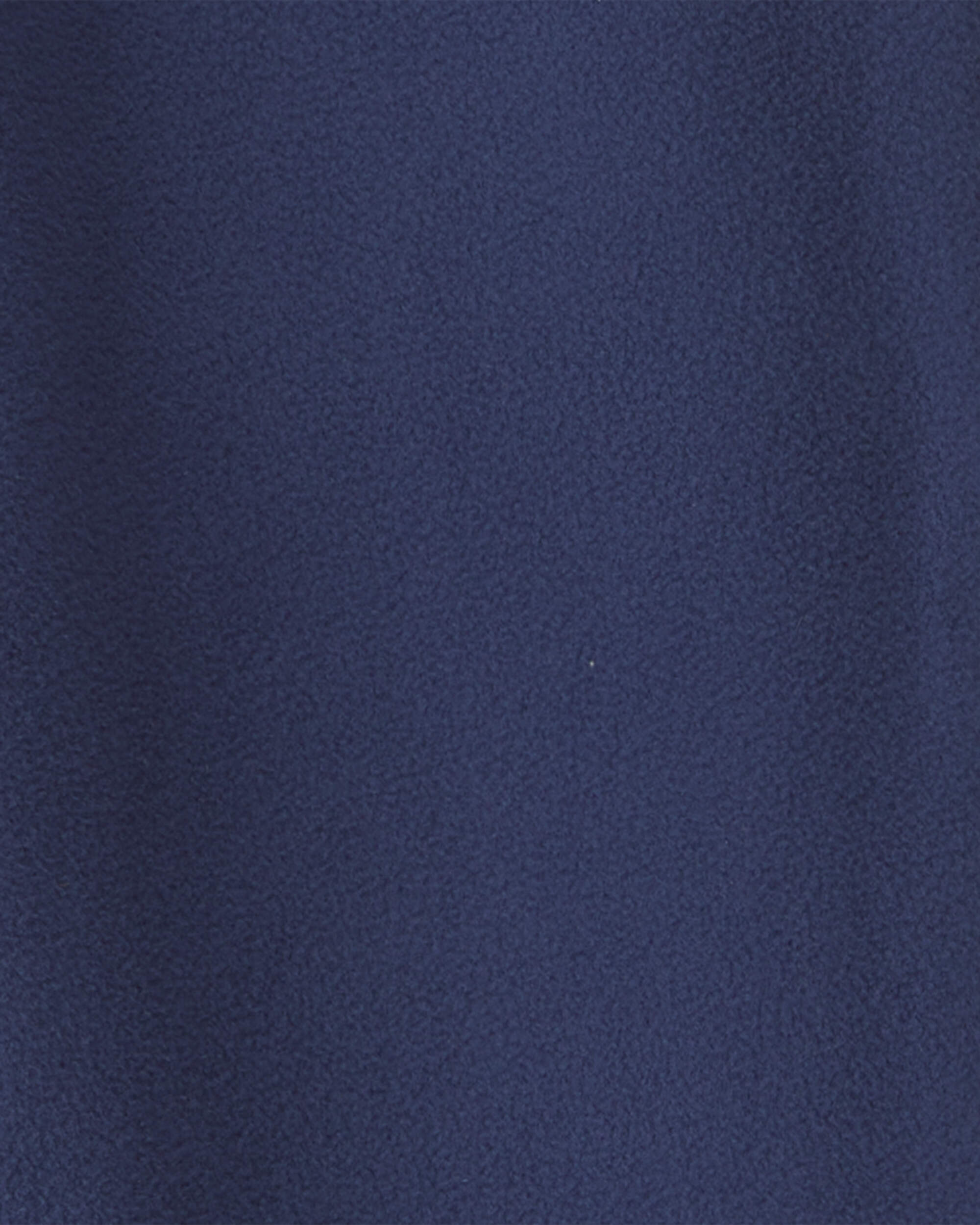 Boys Fleece Wide-Leg Pants - Navy Blue