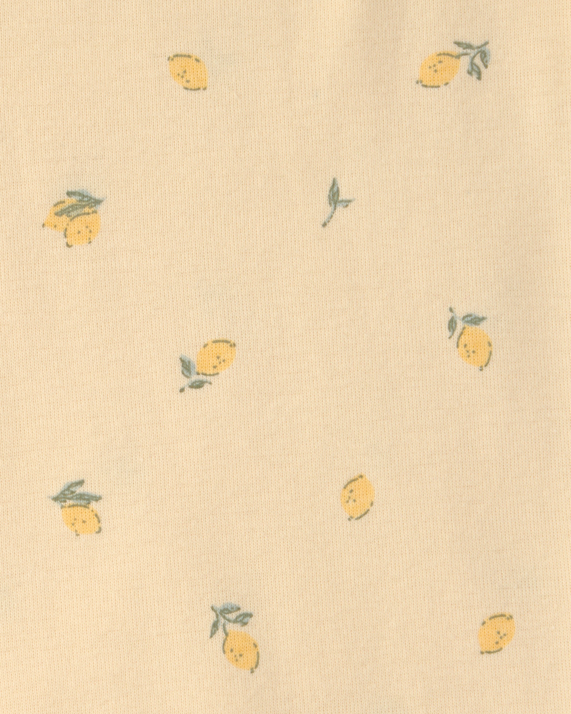 Baby Girl 3-Piece Lemon Bodysuits & Pant Set - Yellow/White