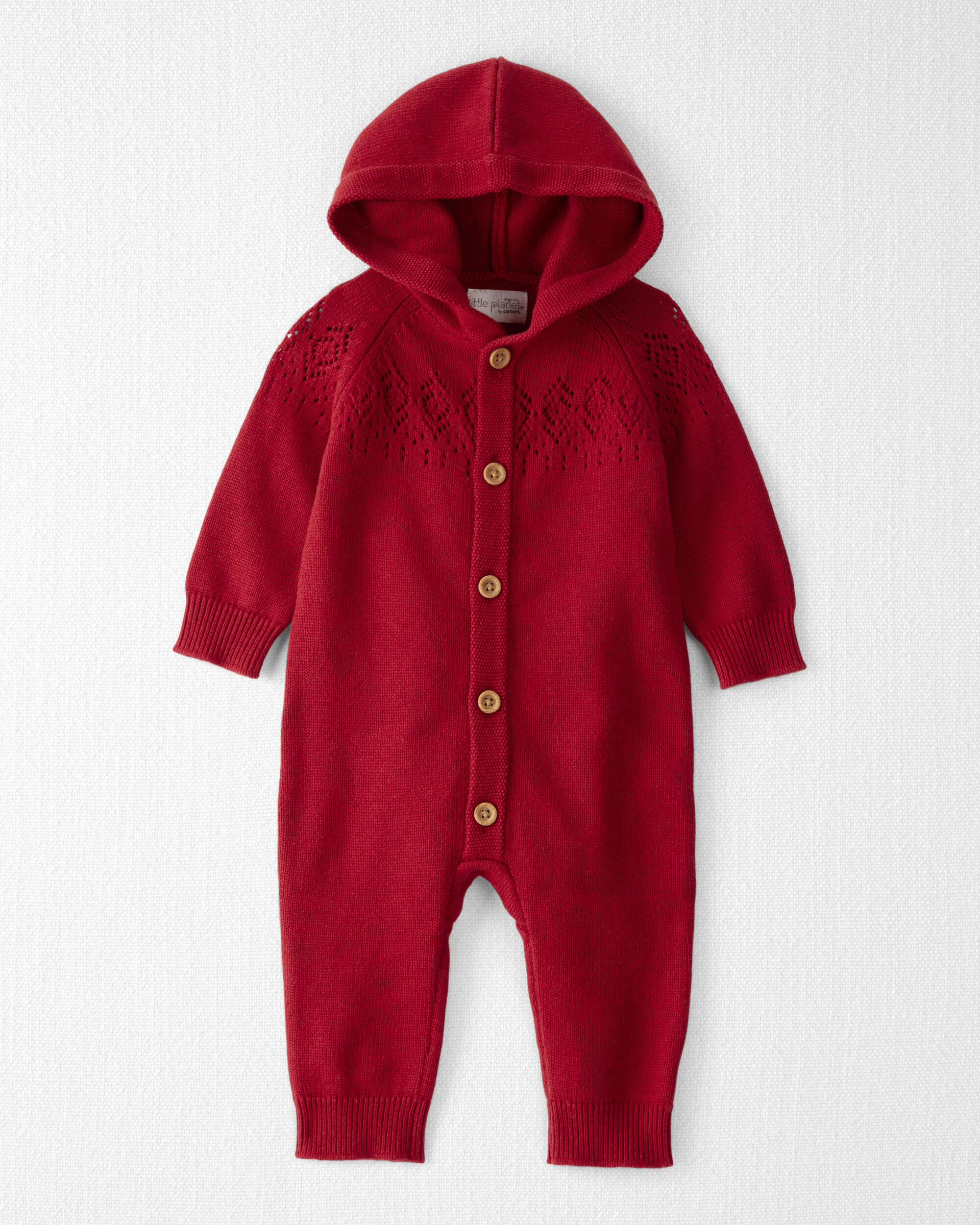 Baby Organic Cotton Sweater Knit Pram