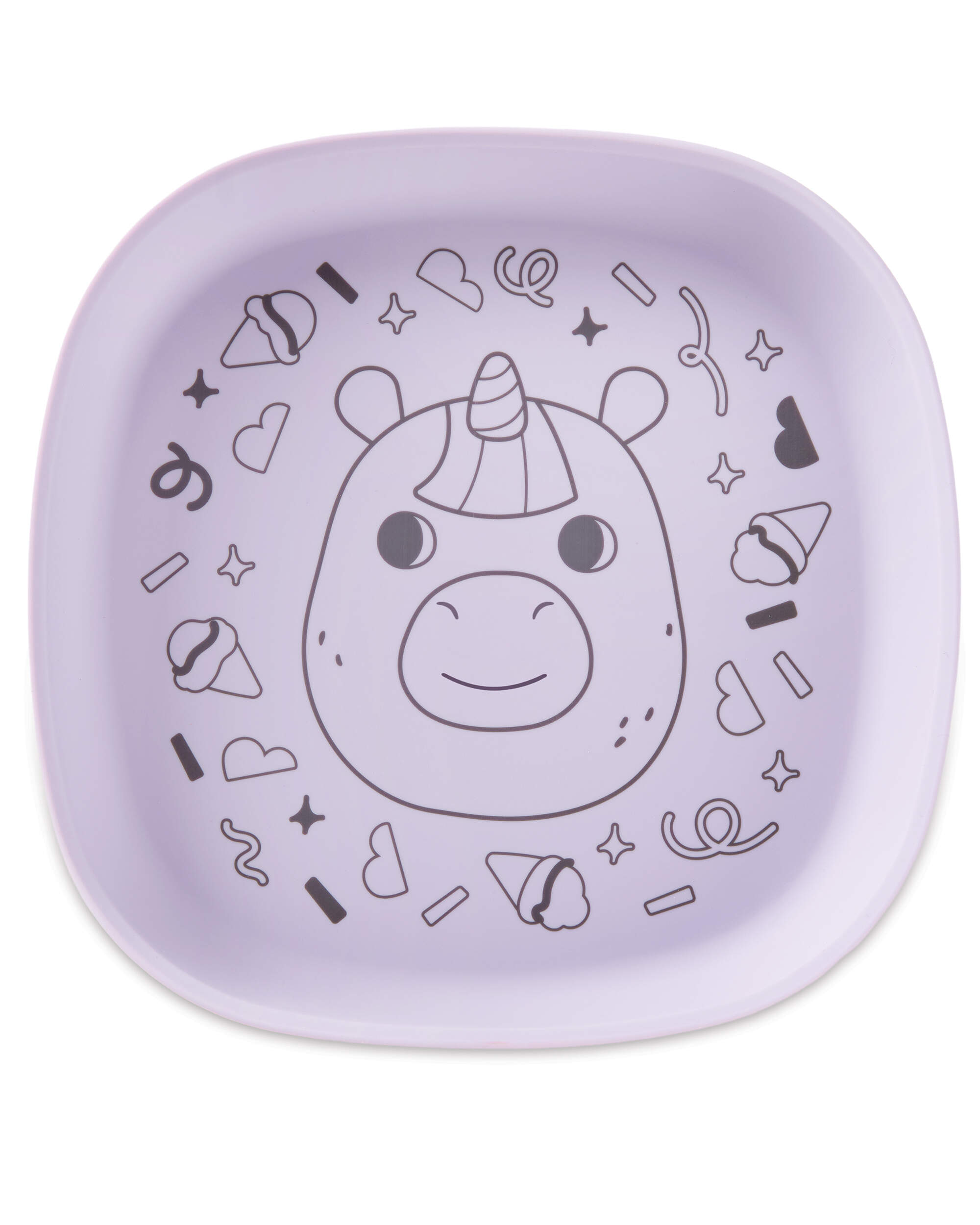 Besties Squad Silicone Plate - Purple