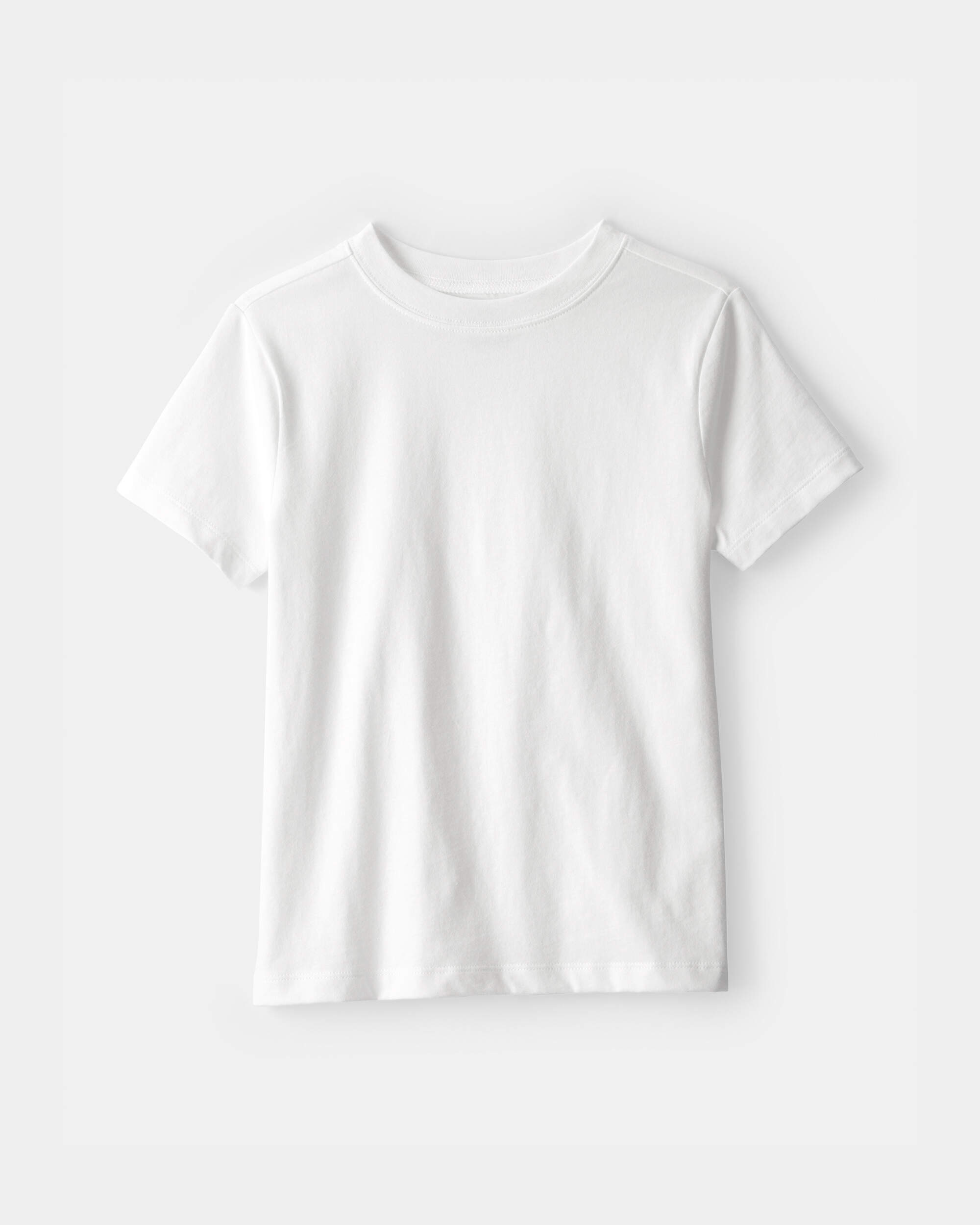 Kid Solid T-Shirt - White
