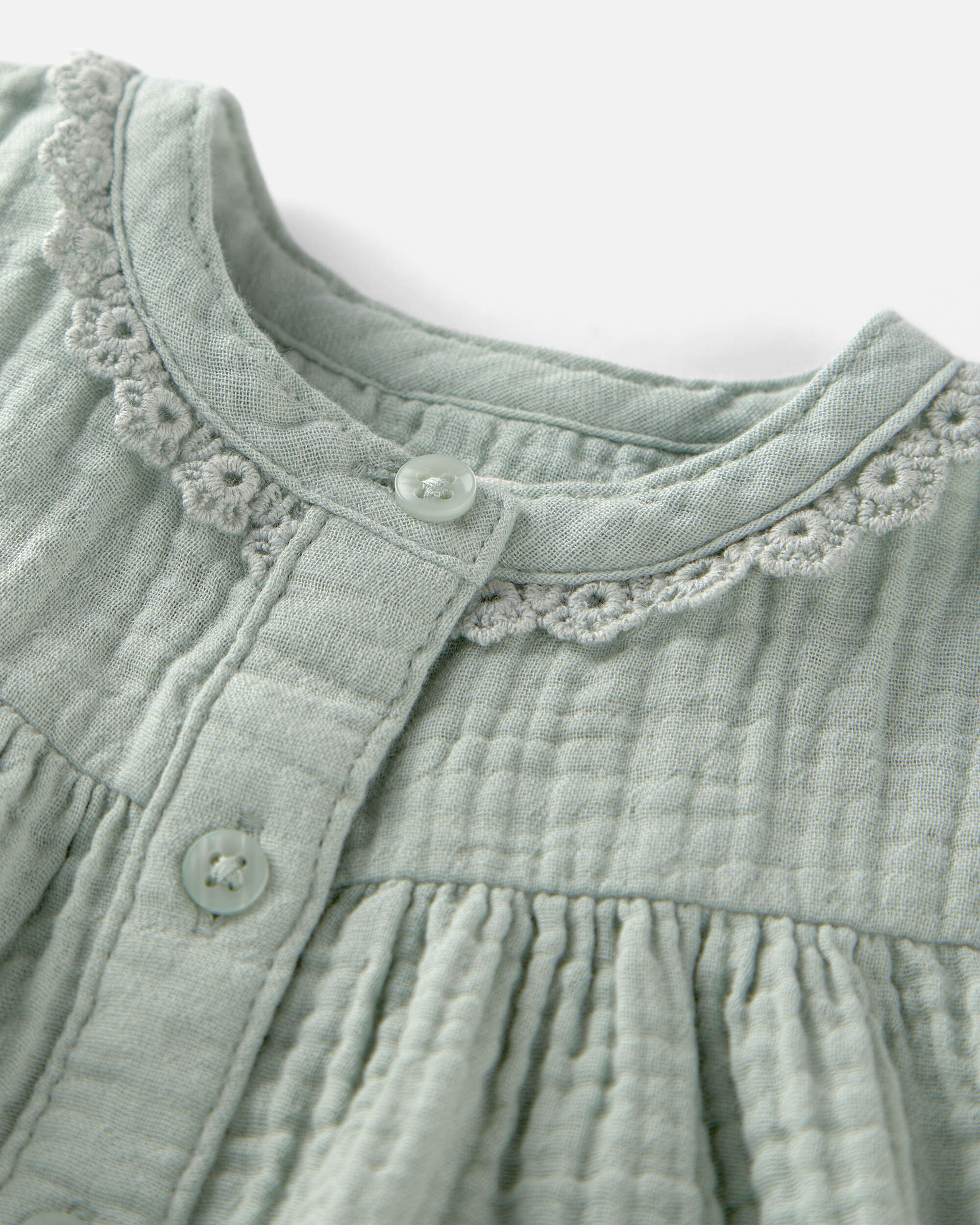 Baby Girl Organic Cotton Gauze Dress