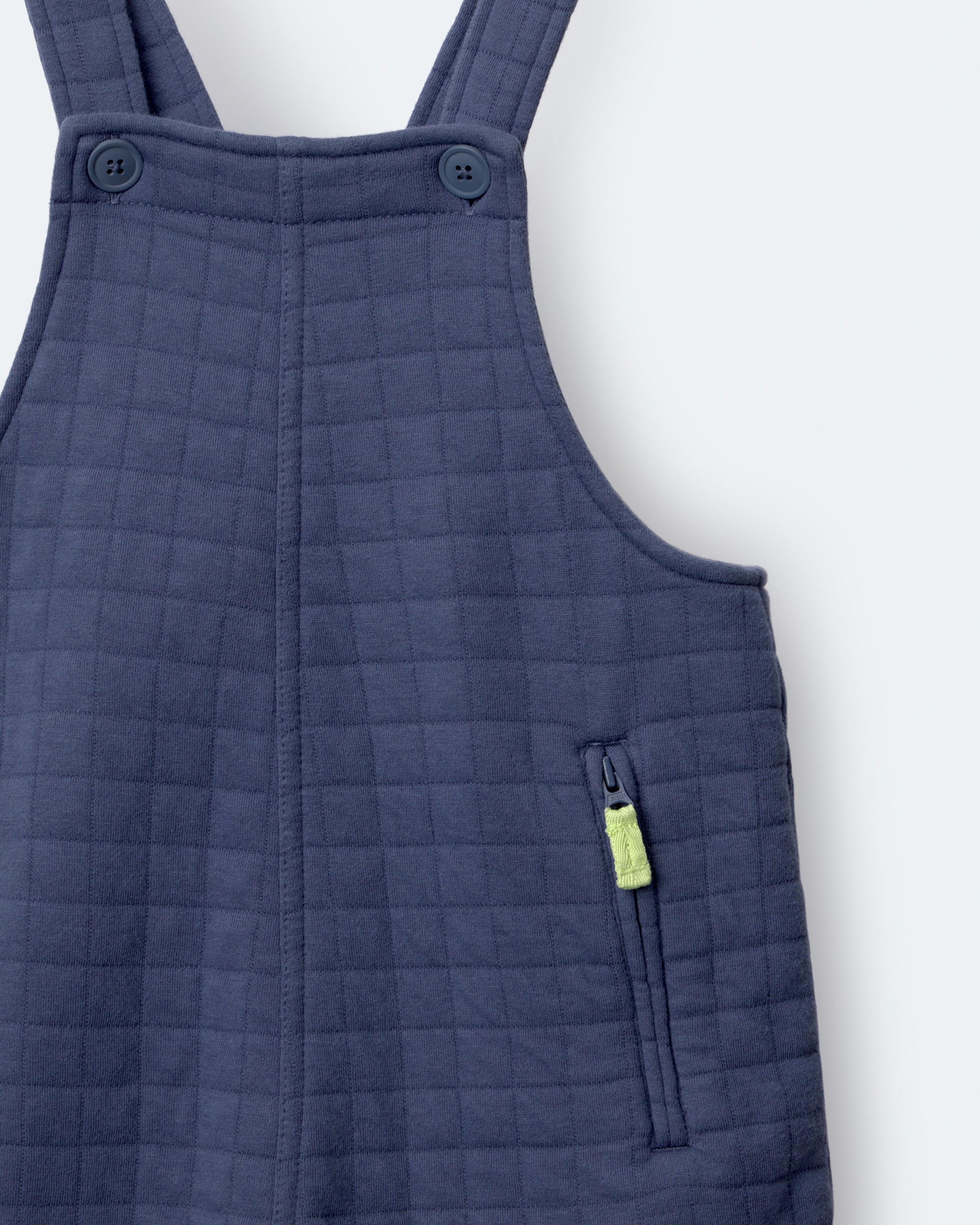 Toddler Wide-Leg Overalls - Dark Blue