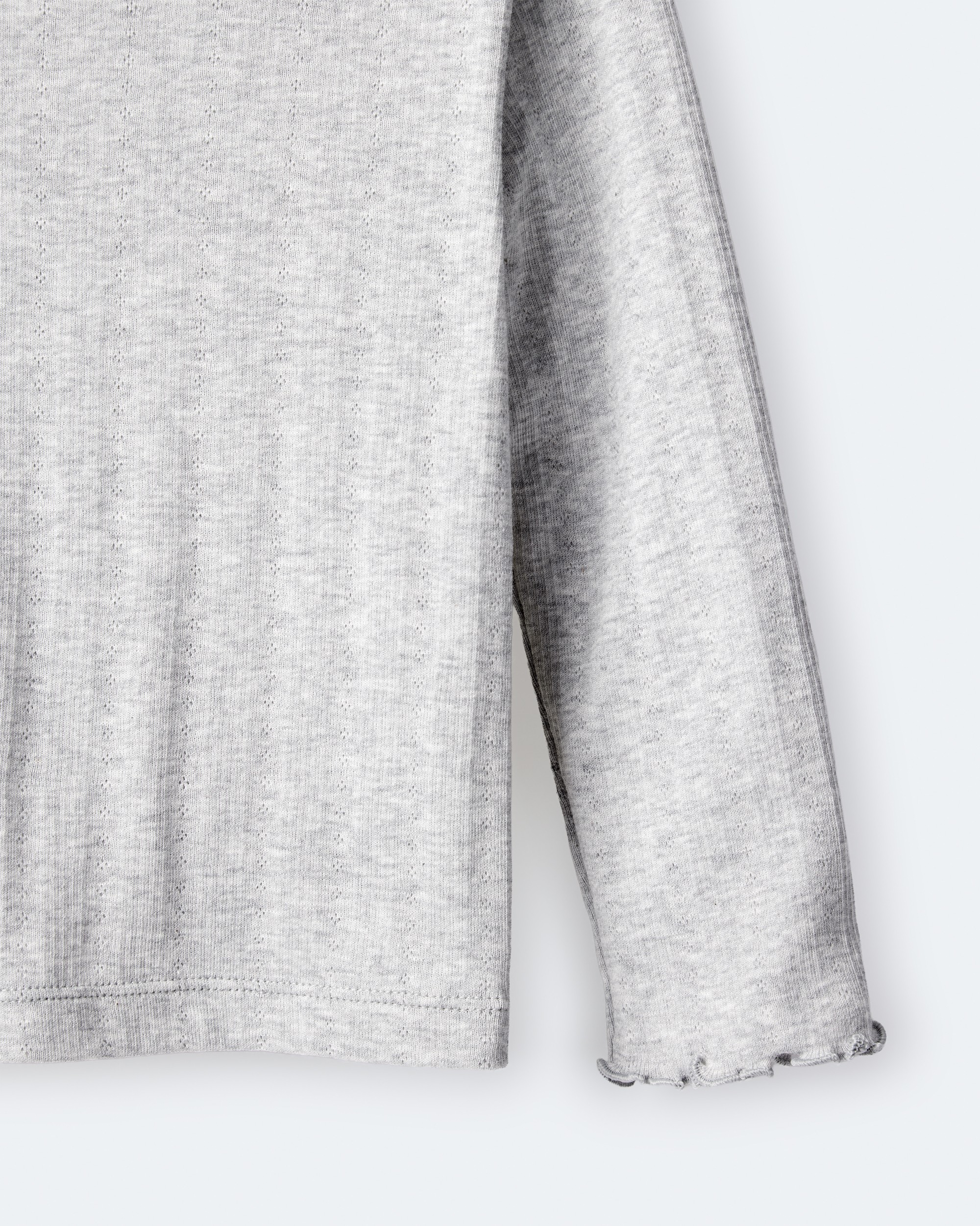 Toddler Girl Mock Neck Long-Sleeve Top - Heather Grey
