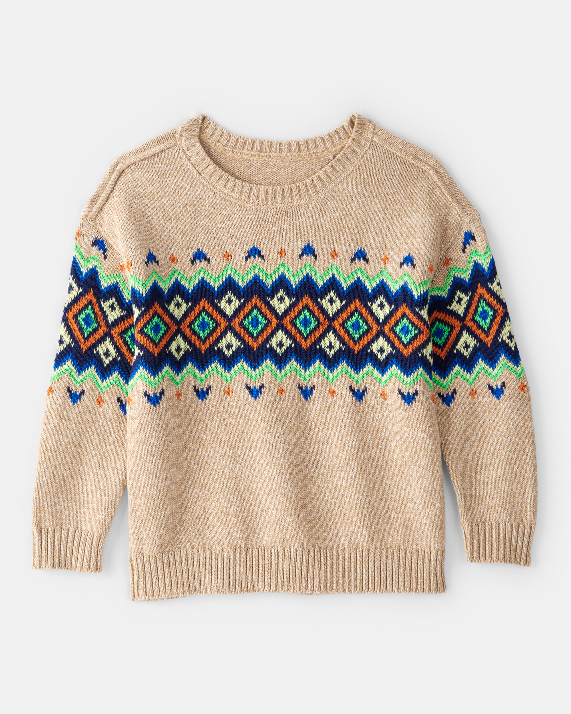 Toddler Boy Sweater - Tan