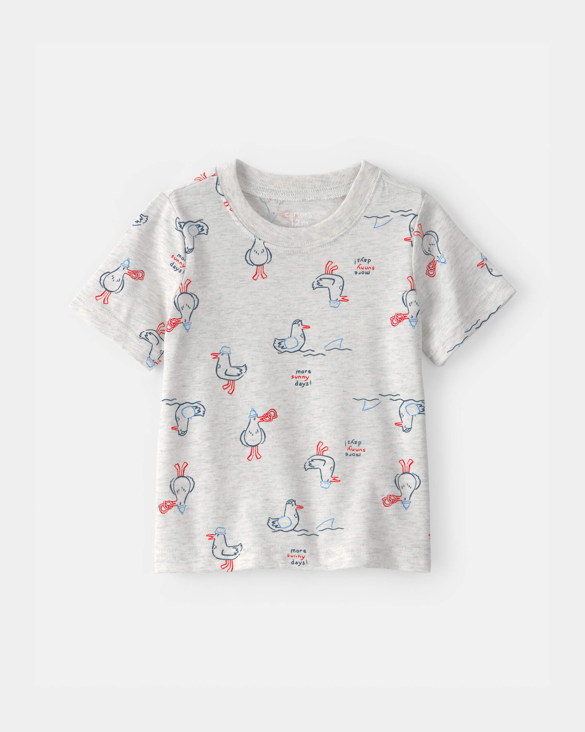 Baby Pelican T-Shirt - Grey