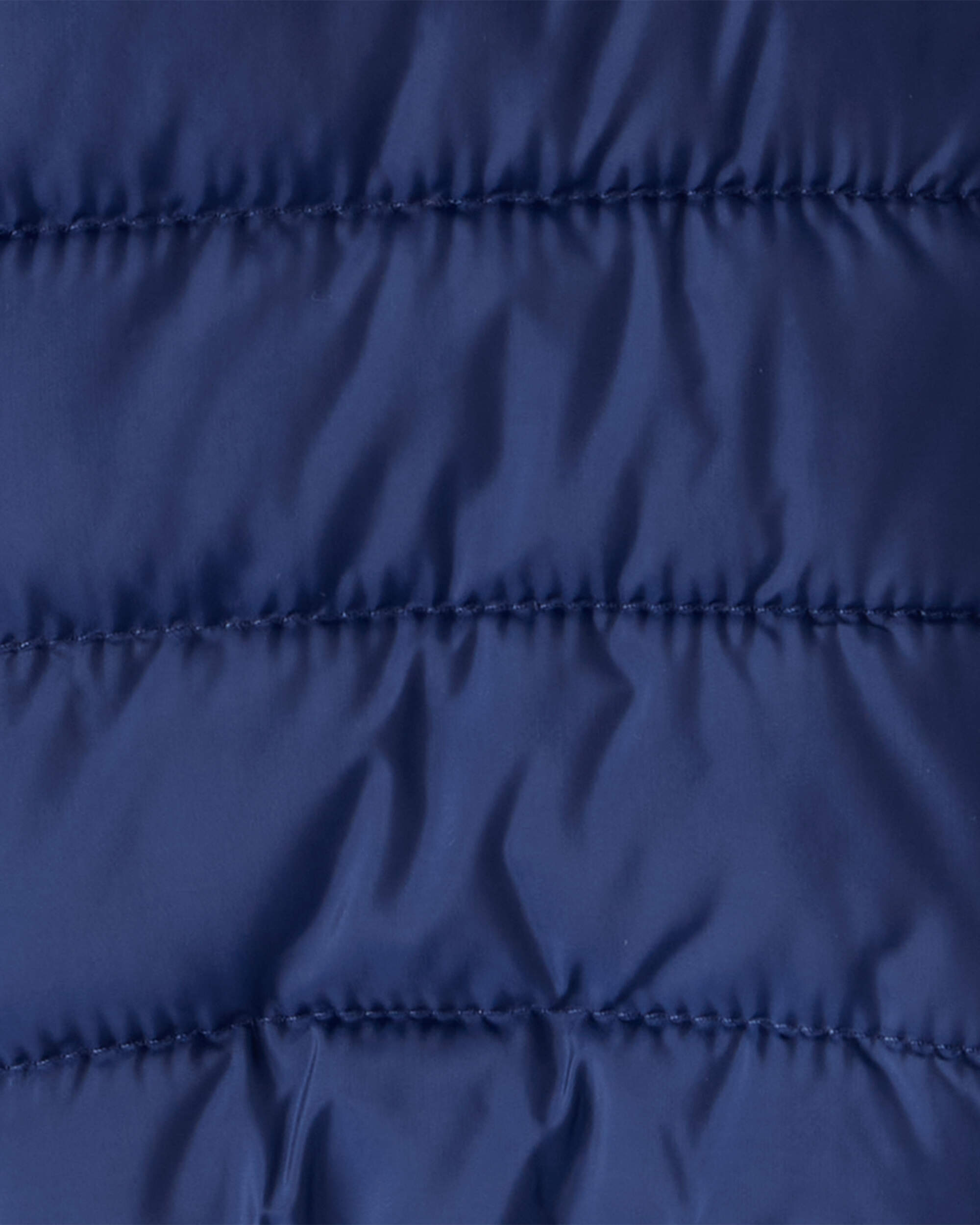Baby Boy Midweight Packable Puffer - Navy Blue