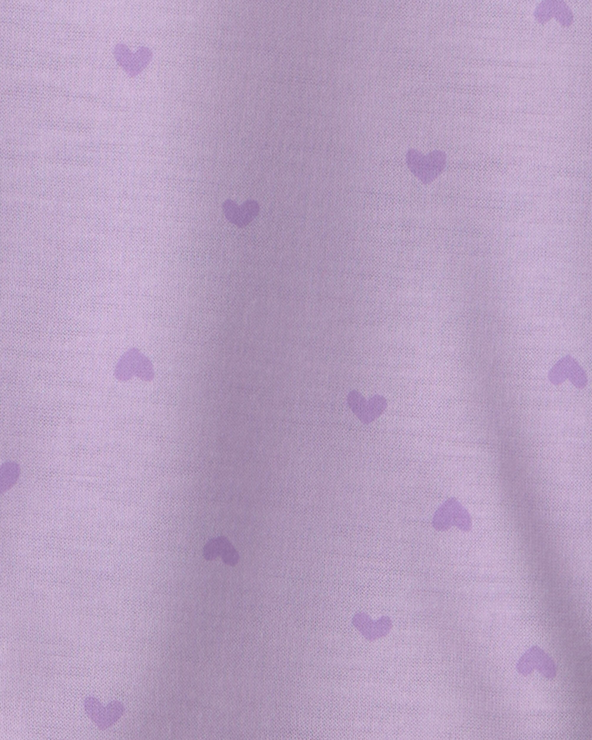 Girls 2-Pack Floral Night Gown - Purple
