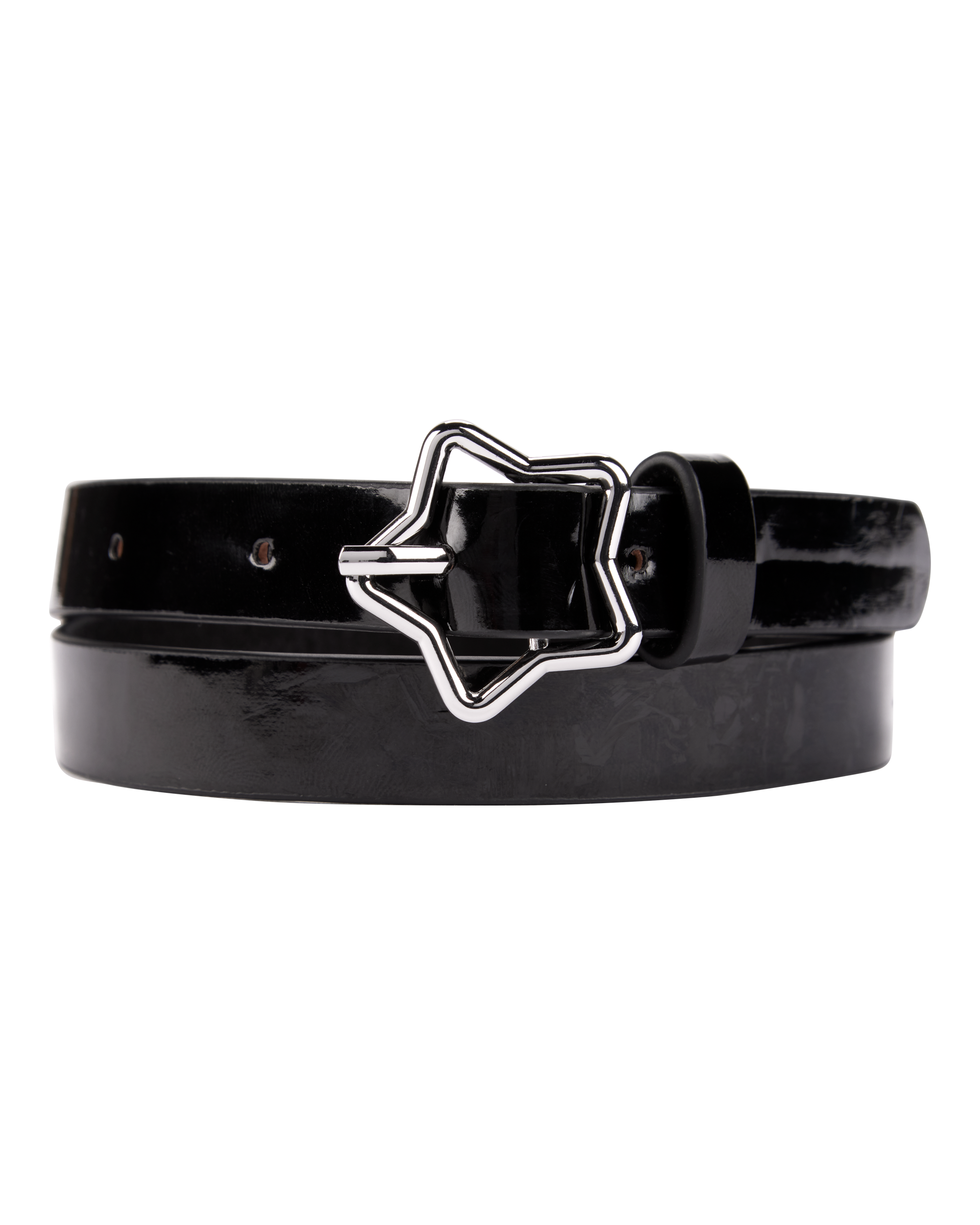 Star Buckle Belt - Black