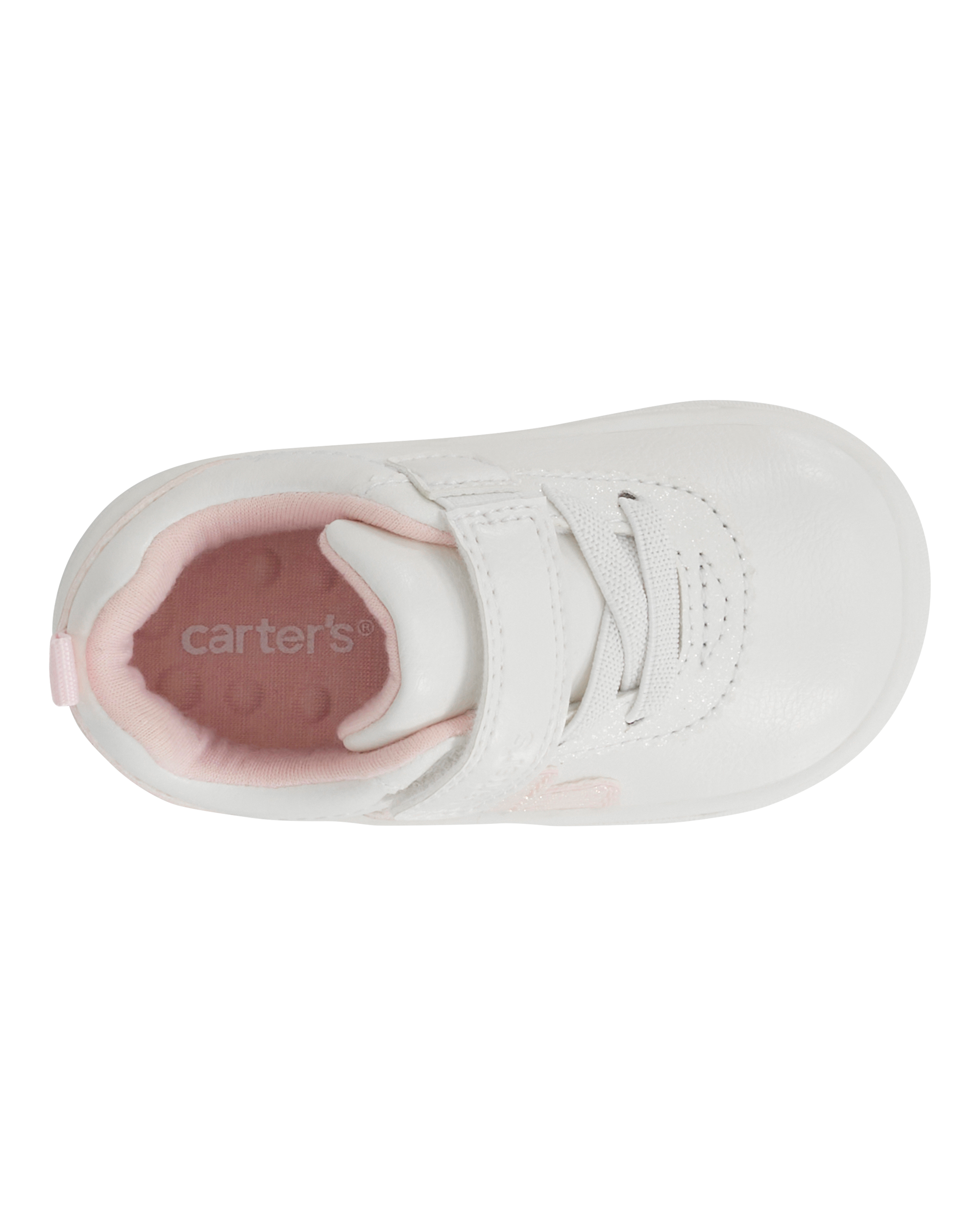 Every Step® First Walker Flower Casual Sneakers - White