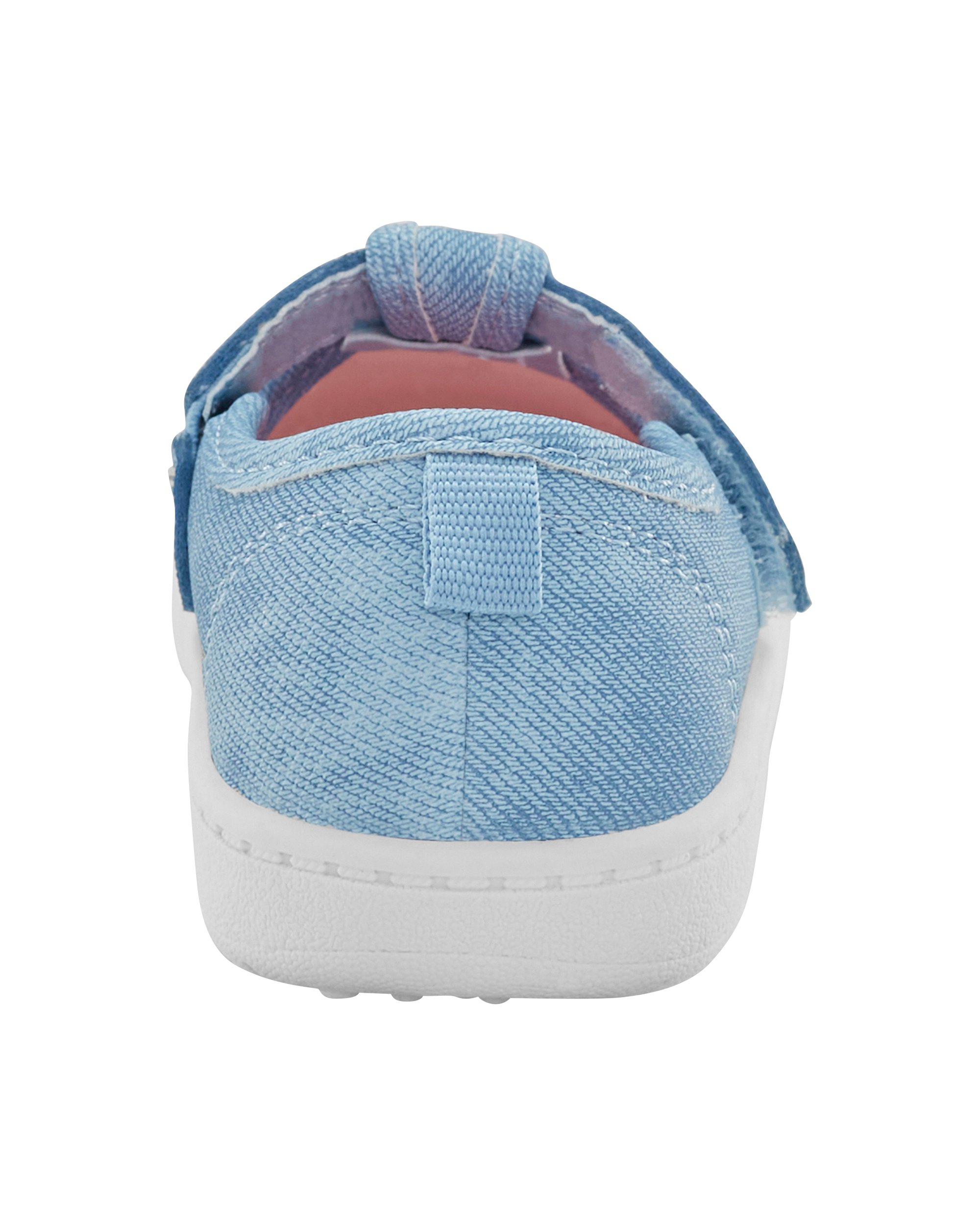 Baby Every Step® First Walker Floral Denim Sneakers - Blue
