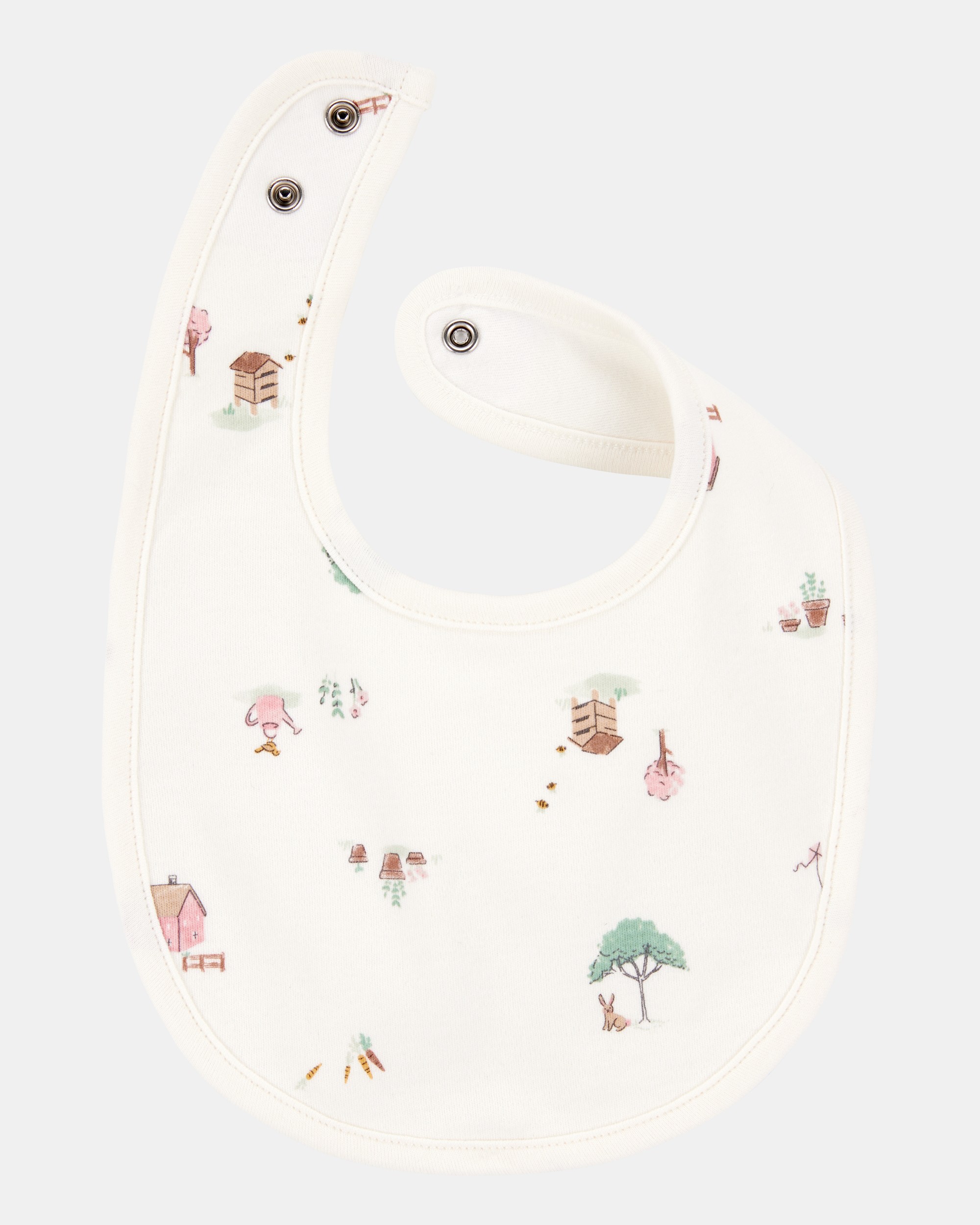 Baby 3-Pack Floral Bibs