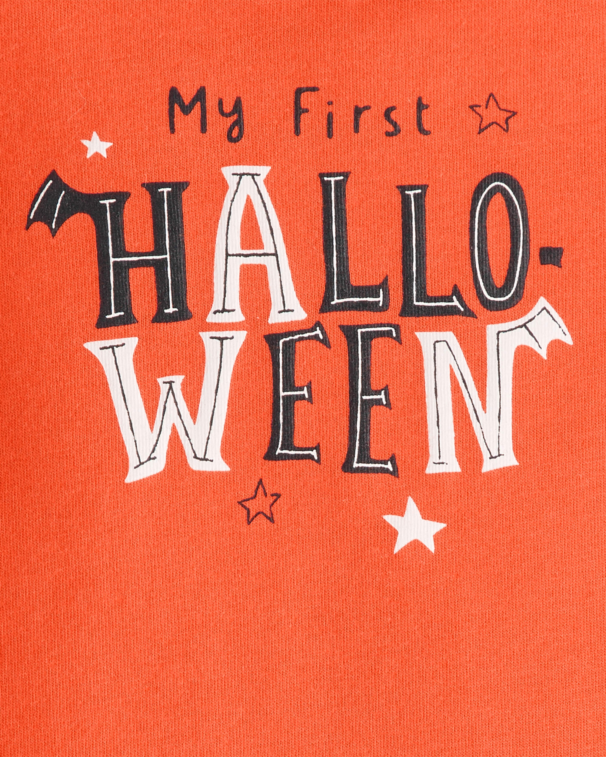 Baby My First Halloween Long-Sleeve Bodysuit - Orange