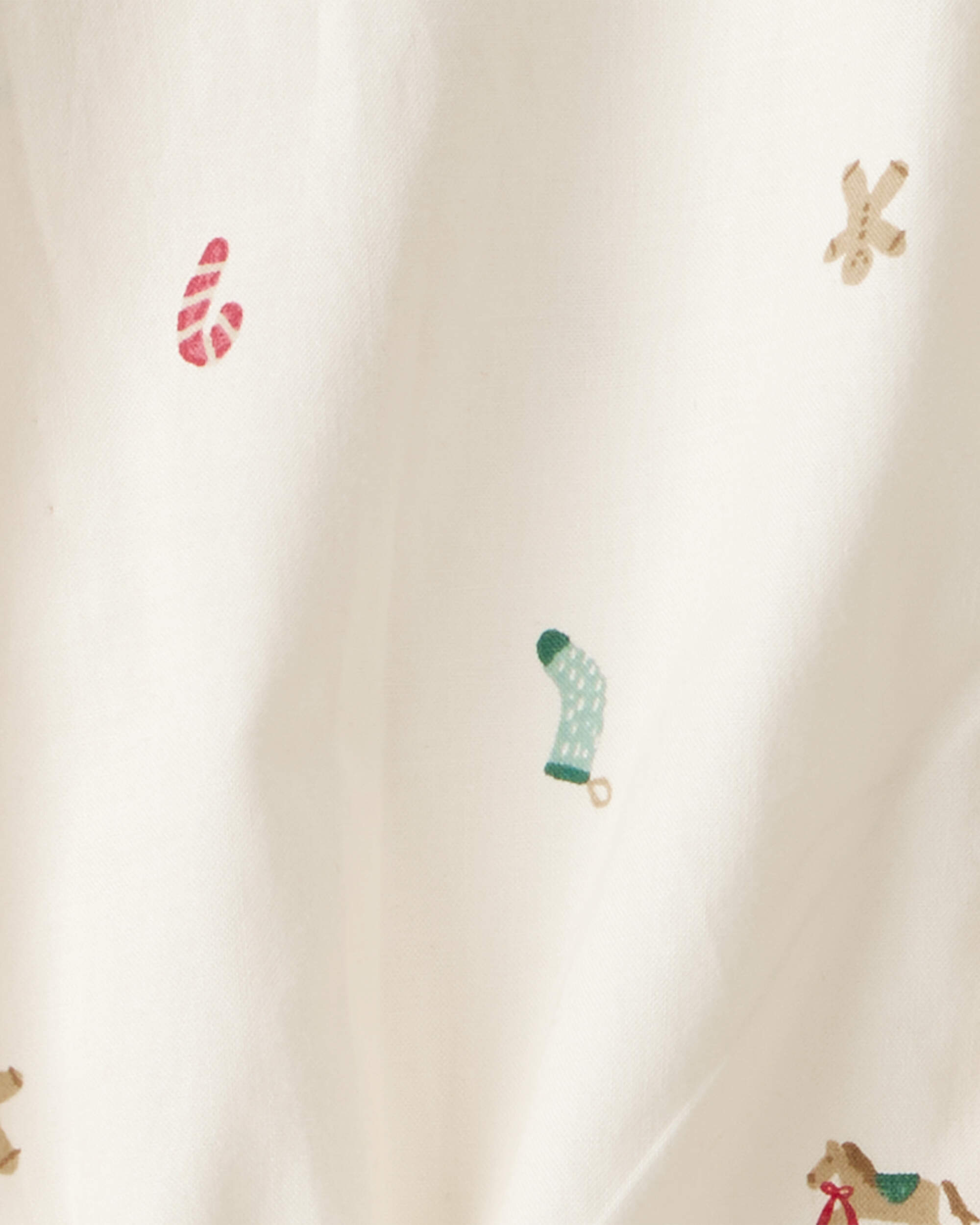 Baby Boy 3-Piece Holiday Print Cotton Long-Sleeve Shirt & Suspender Pant Set - Red/White