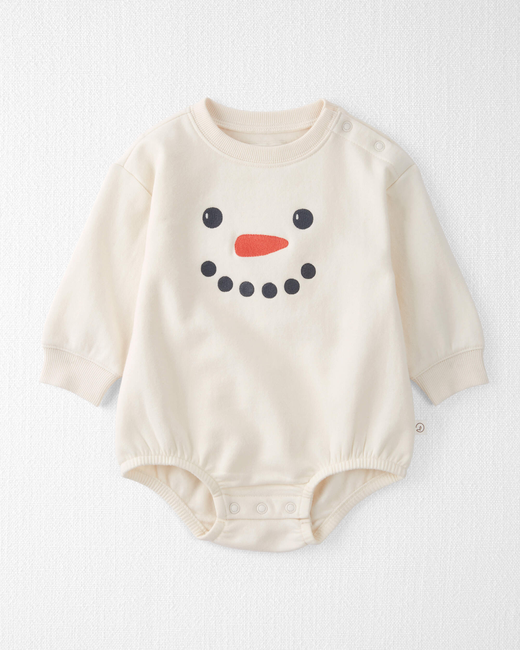 Baby Snowman Bubble Made with Organic Cotton