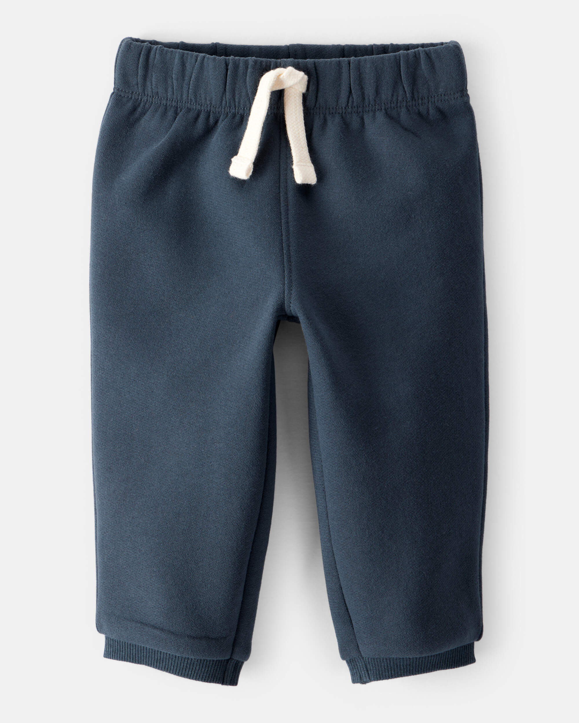 Baby Boy Cotton Pull-On Pants - Blue
