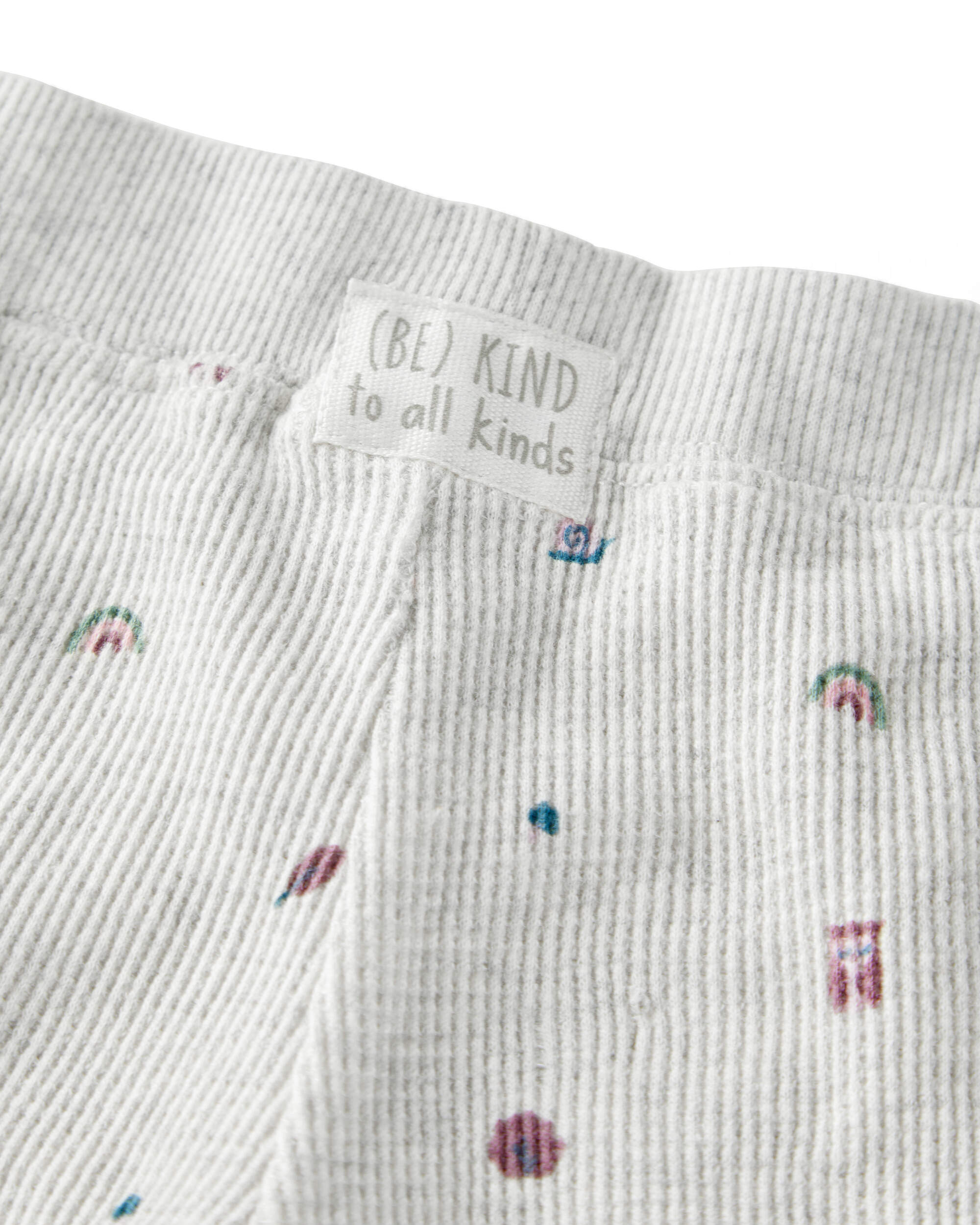 Baby 2-Piece Organic Cotton Waffle Knit Set Icon Print