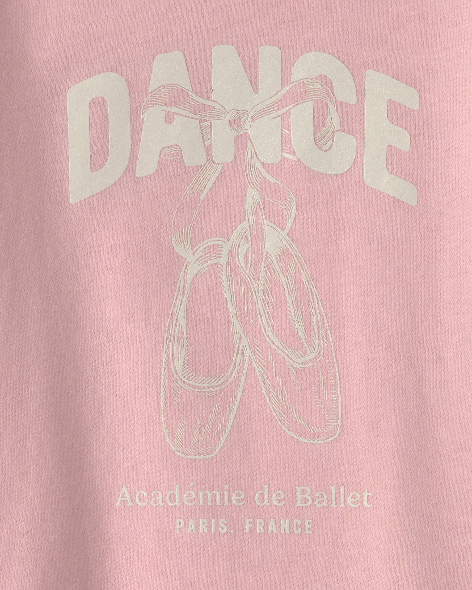Toddler Girl 'Dance' Long-Sleeve Graphic Tee - Pink