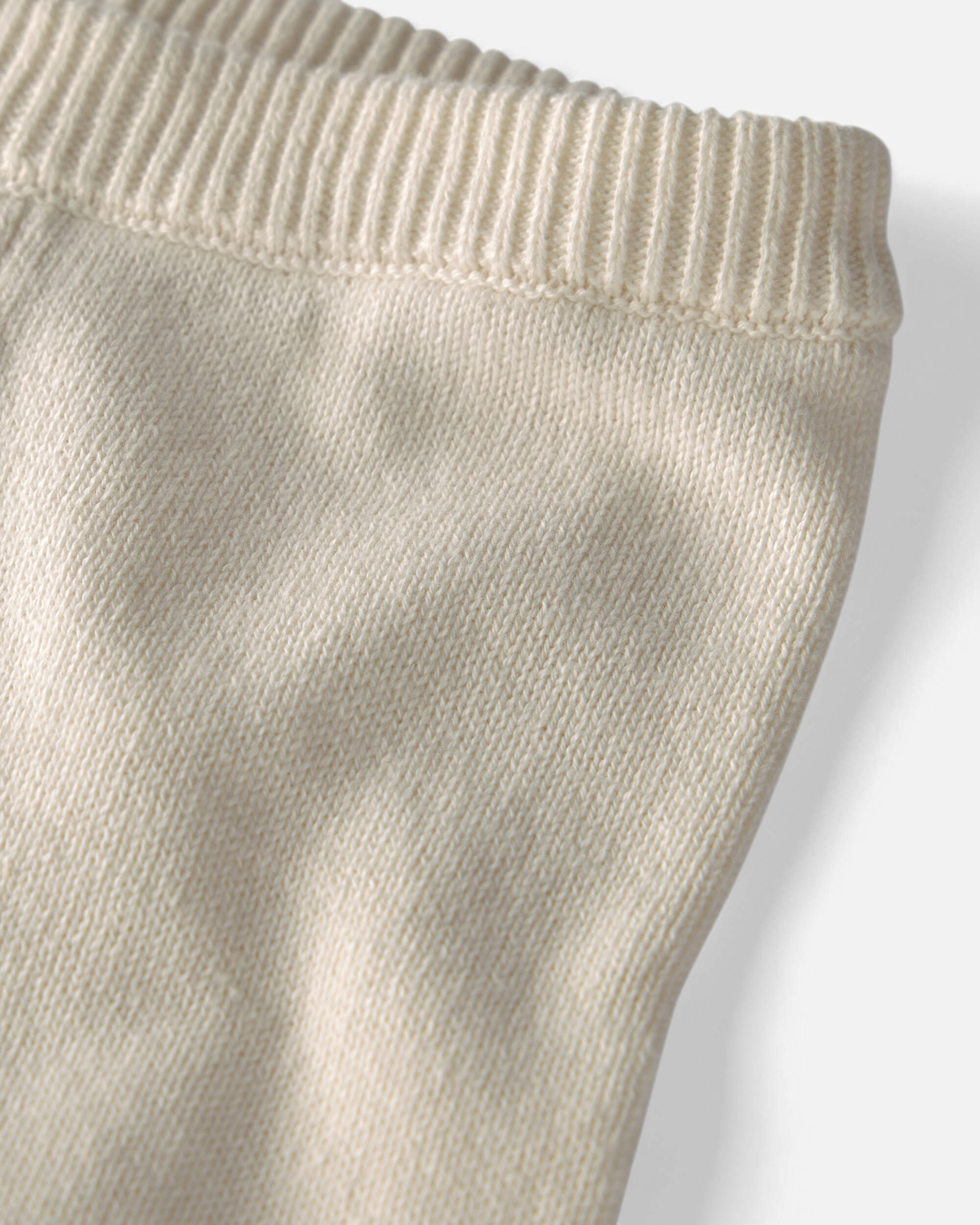 Baby 2-Piece Organic Cotton Sweater Knit Top & Pant Set