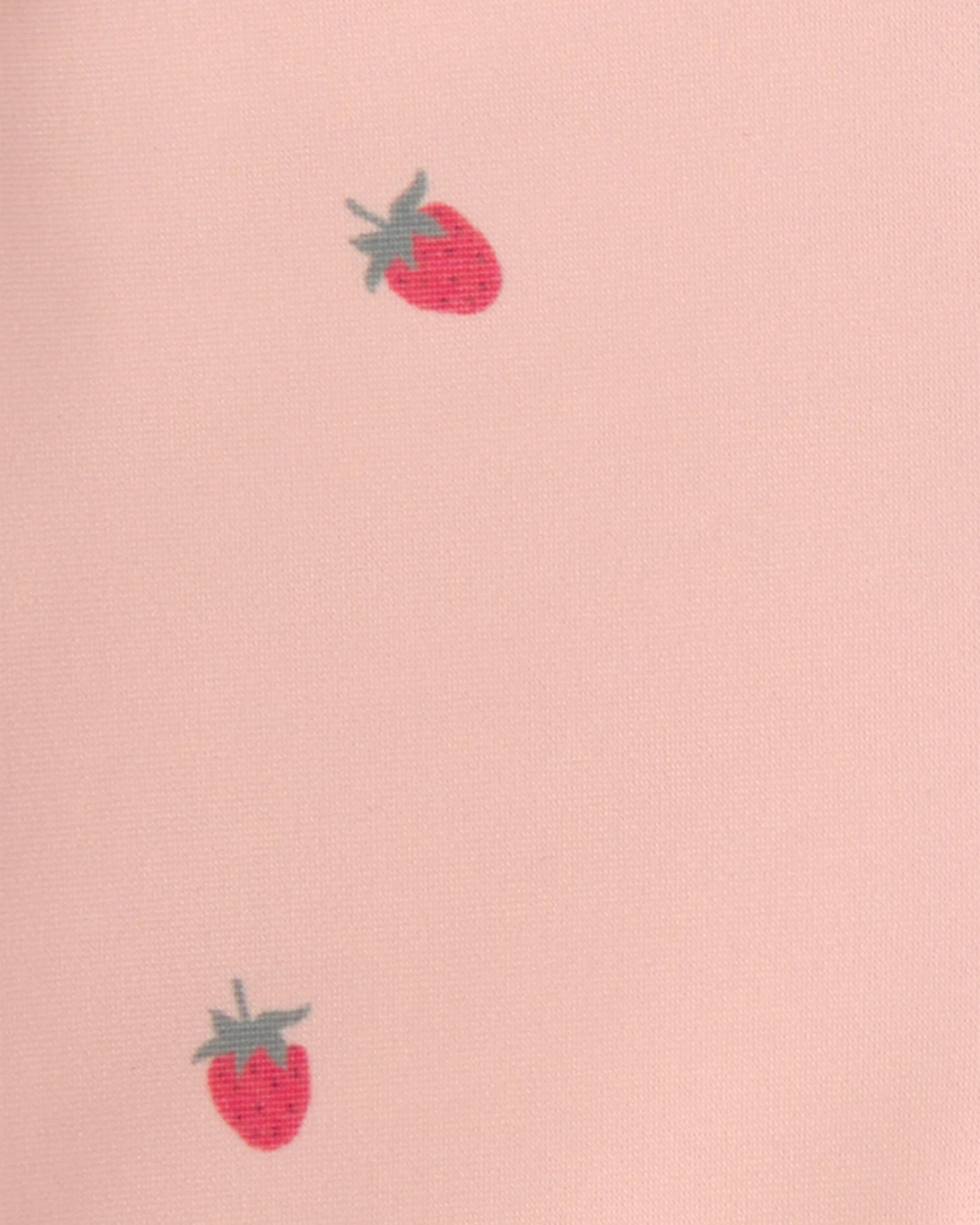 Baby Girl 2-Piece Recycled Rashguard Swimsuit Set Blissful Petals Print