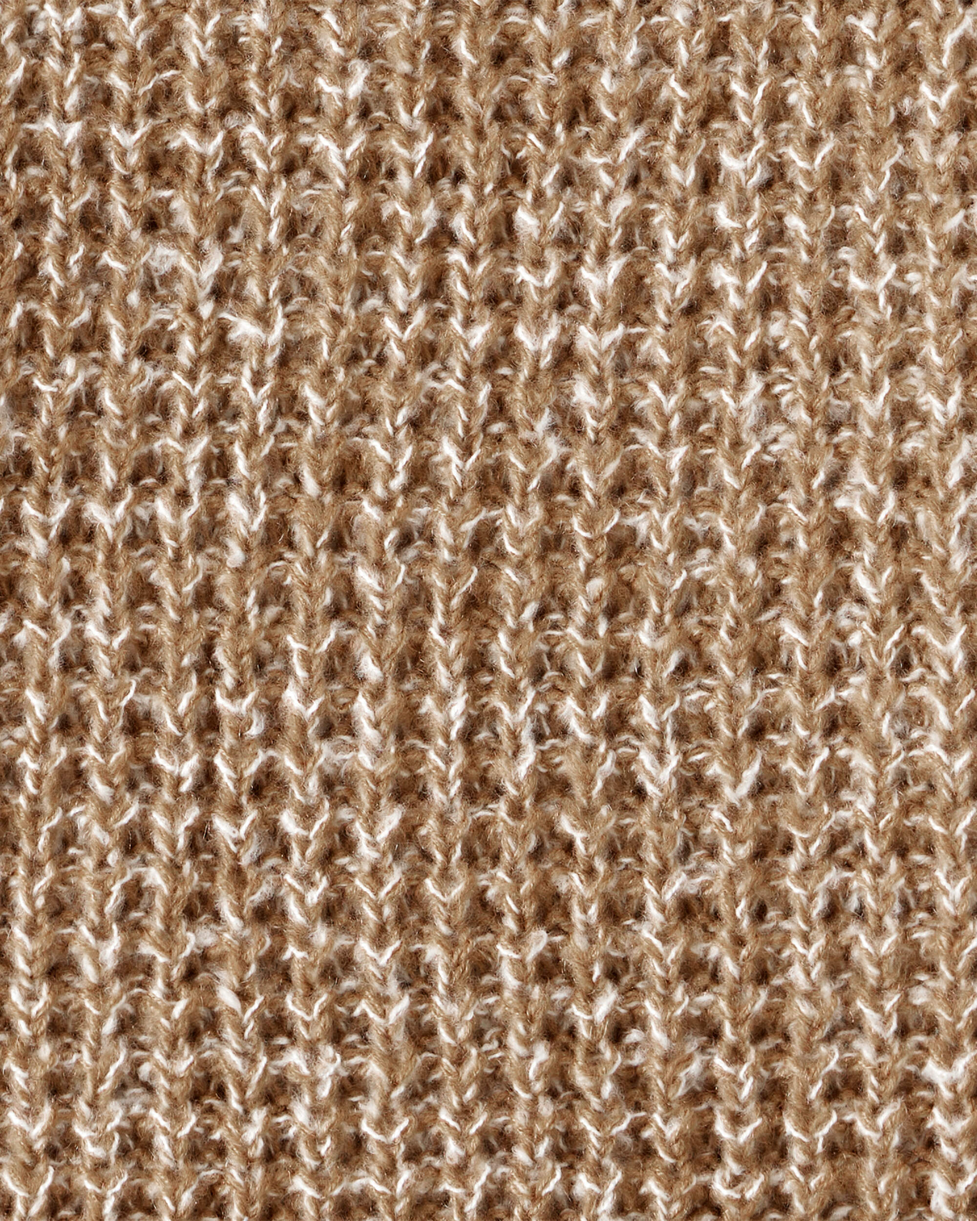 Baby Boy Textured Sweater - Khaki