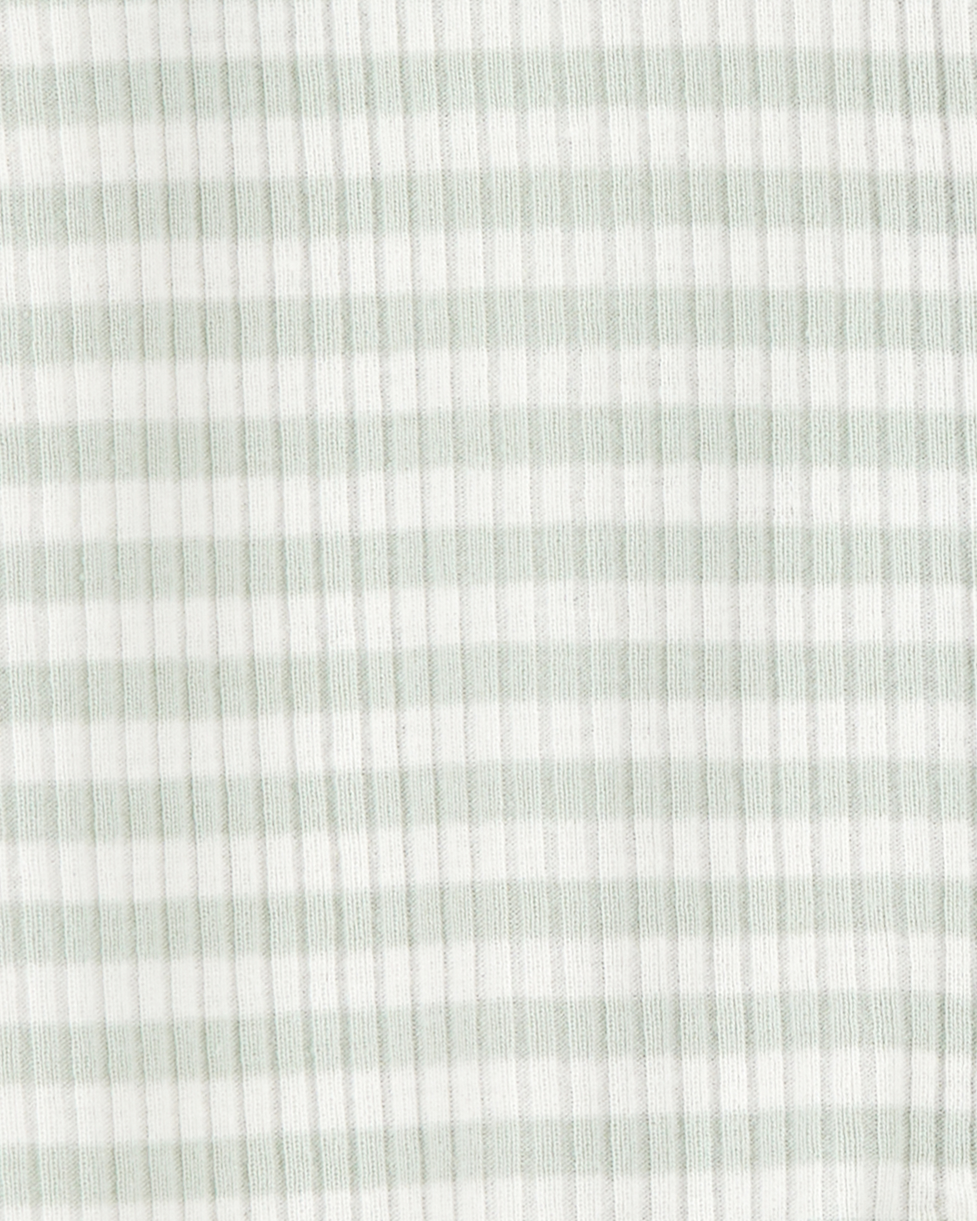 Baby Boy Striped 2-Way Zip Ribbed Sleeper pyjamas