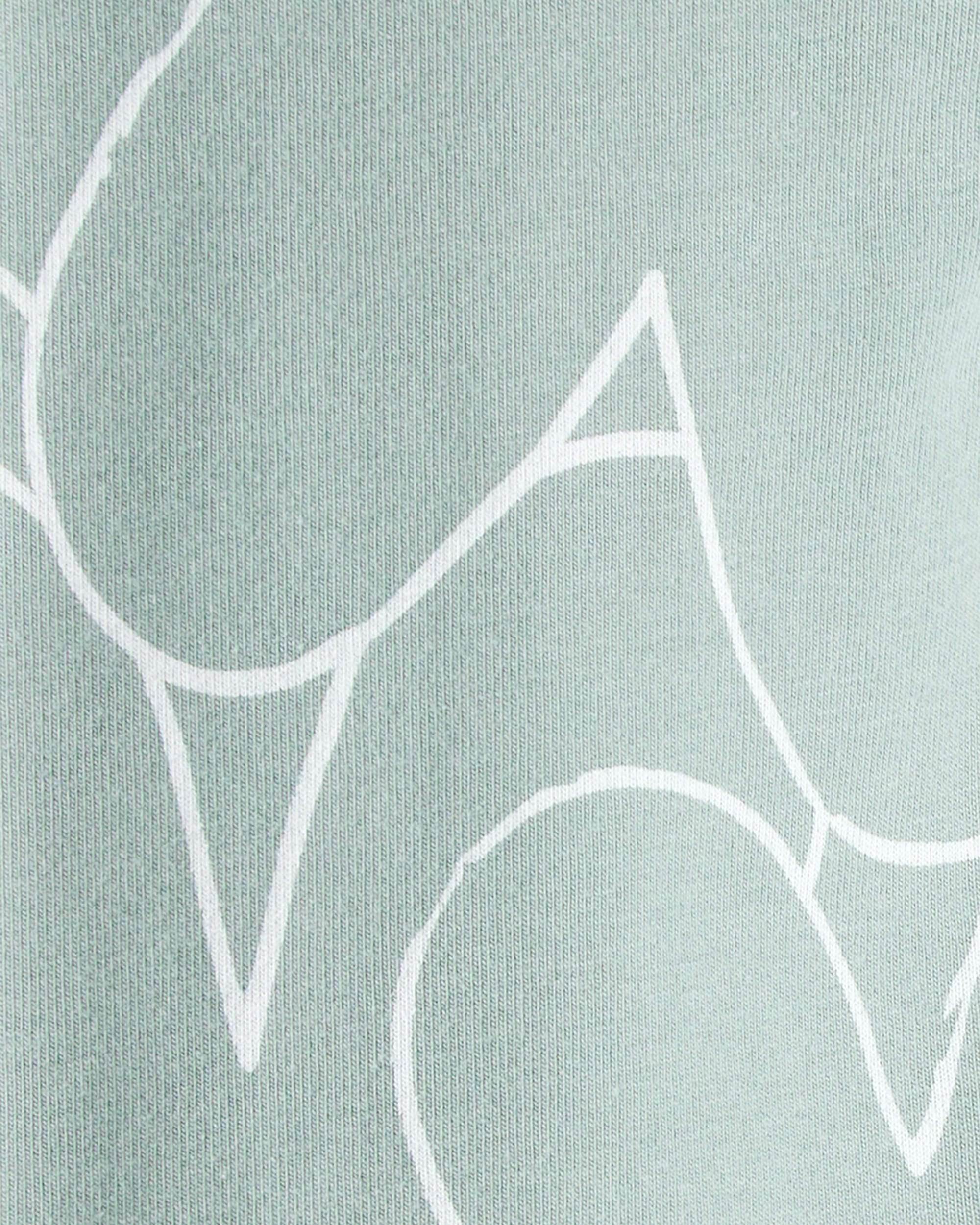 Toddler Girl Cotton Heart Stretch Leggings - Green