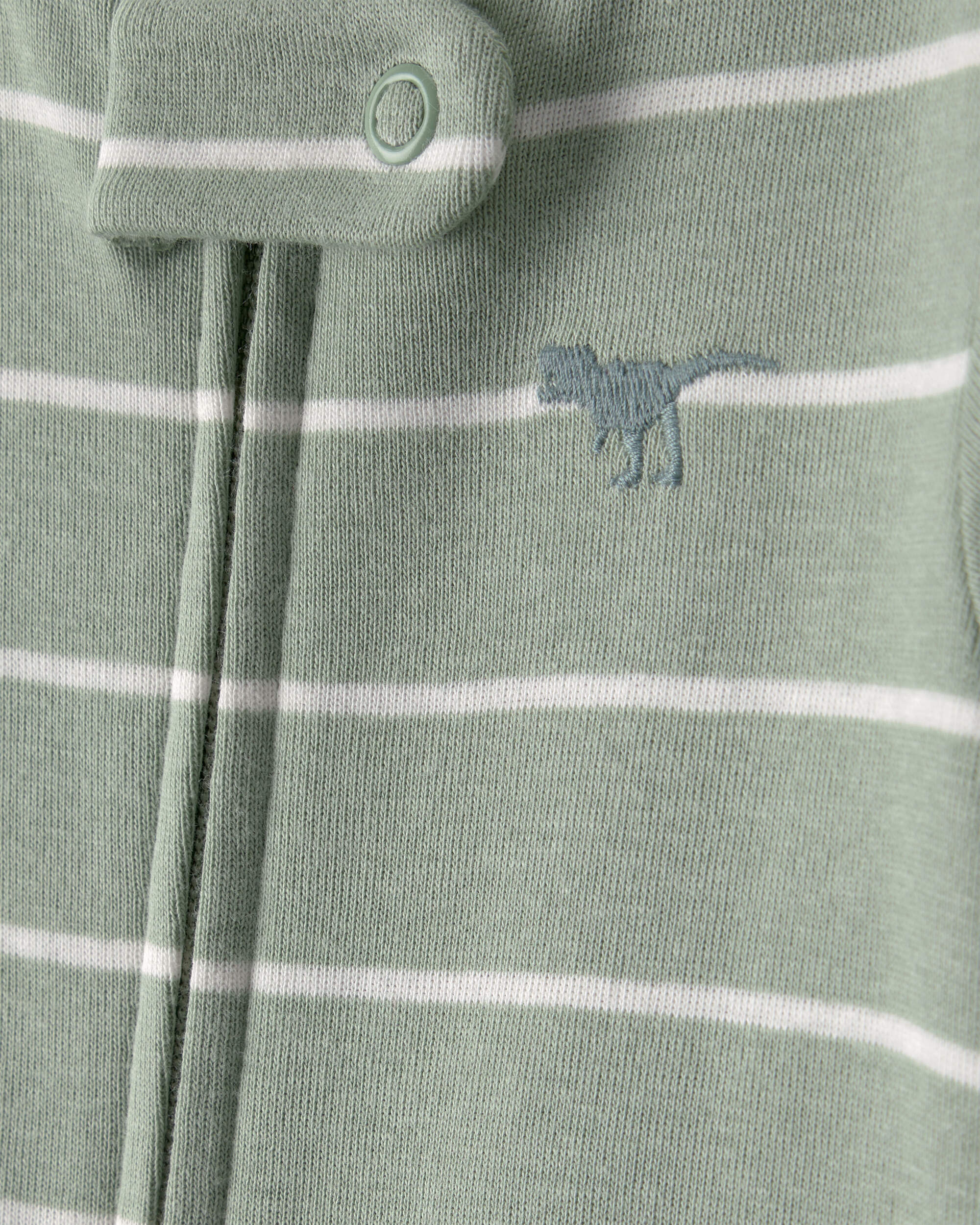 Toddler 2-Pack Dinosaur Snug Fit 1-Piece Pajama Set - Green/Cream