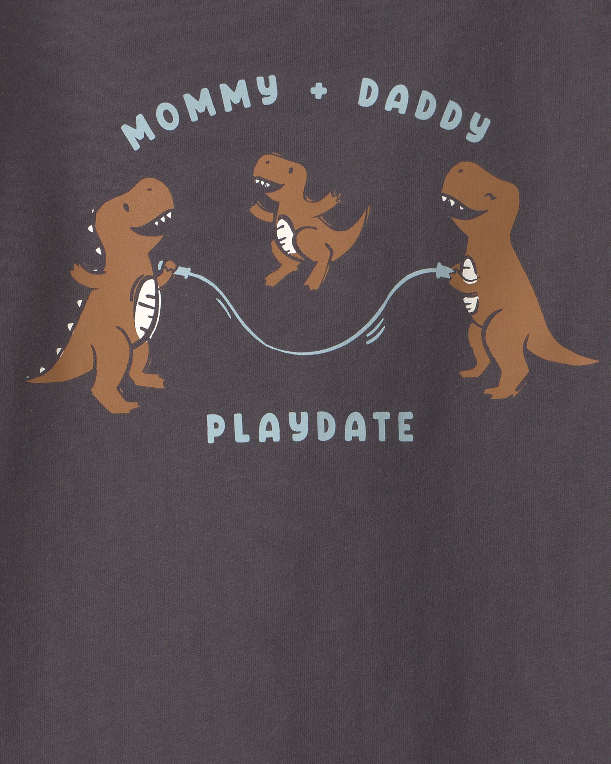 Toddler Boy Dinosaur Long-Sleeve Graphic Tee - Black