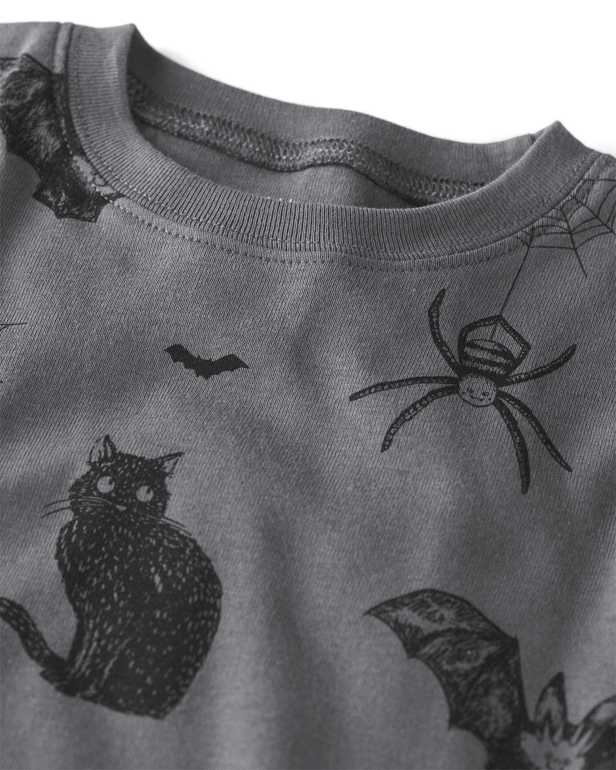 Toddler 2-Piece Organic Cotton Pajamas Spooky Creatures