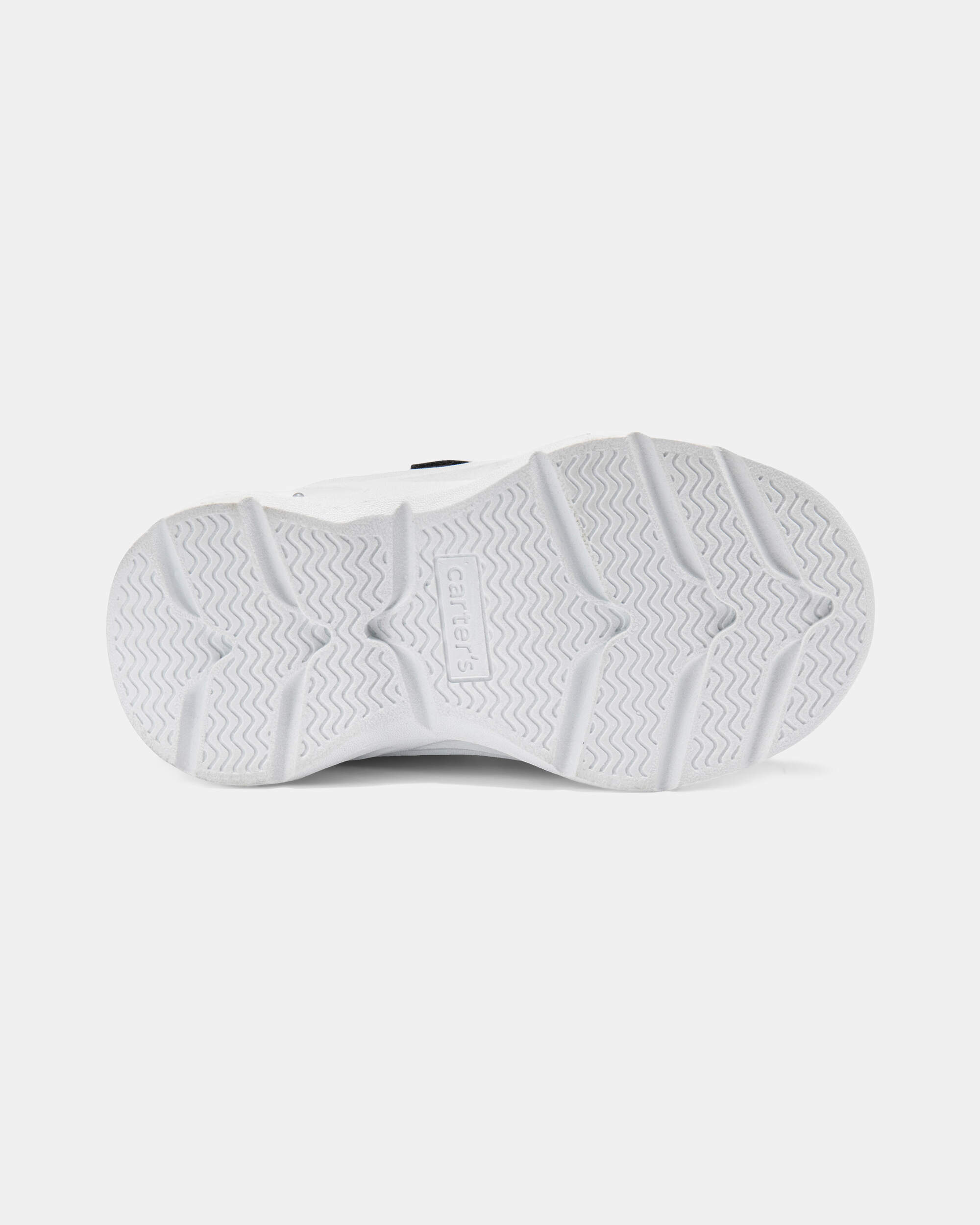 Toddler Boy Dinosaur Athletic Sneakers - Grey/White