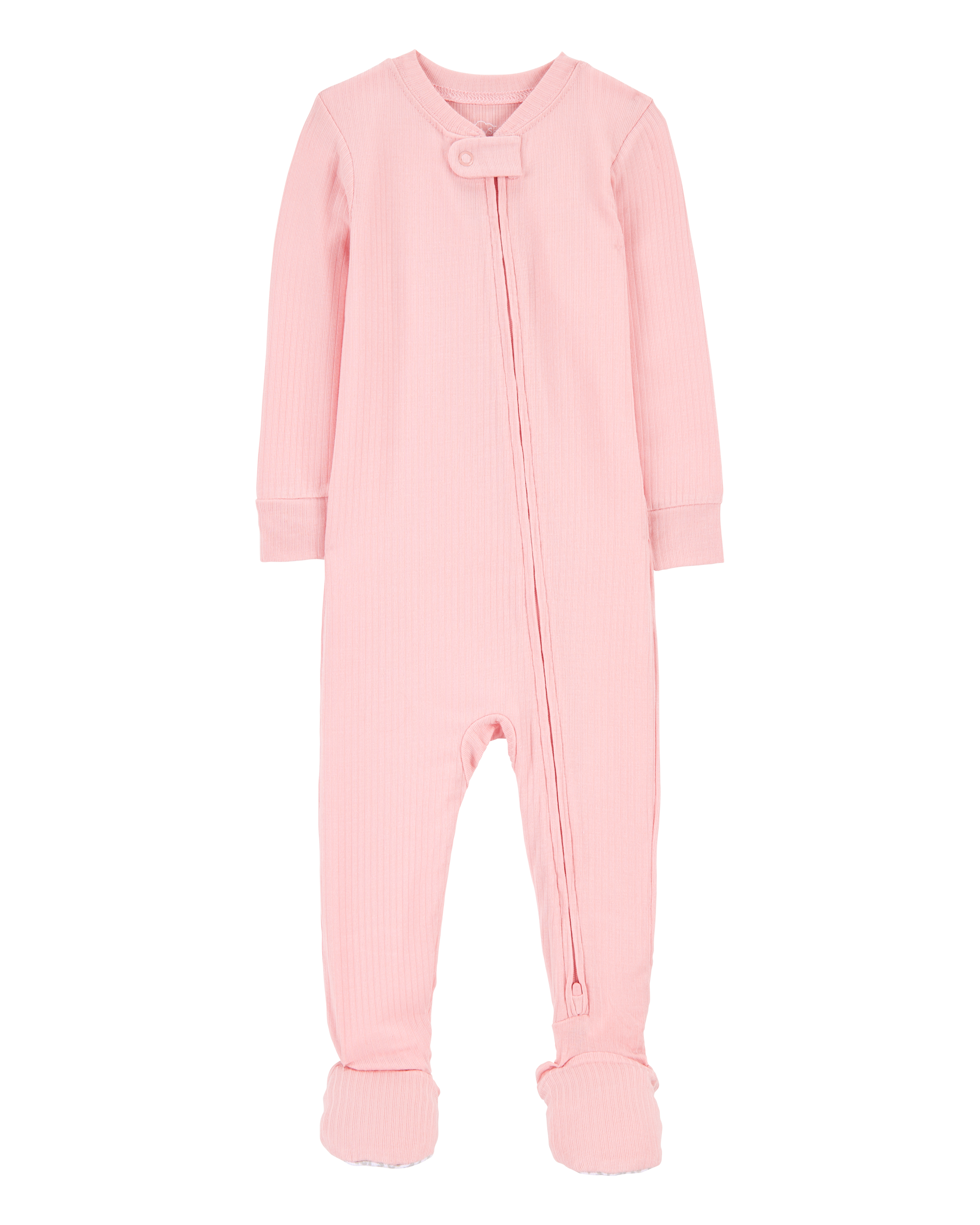 Baby Solid PurelySoft Footie 1-Piece Pyjamas - Pink