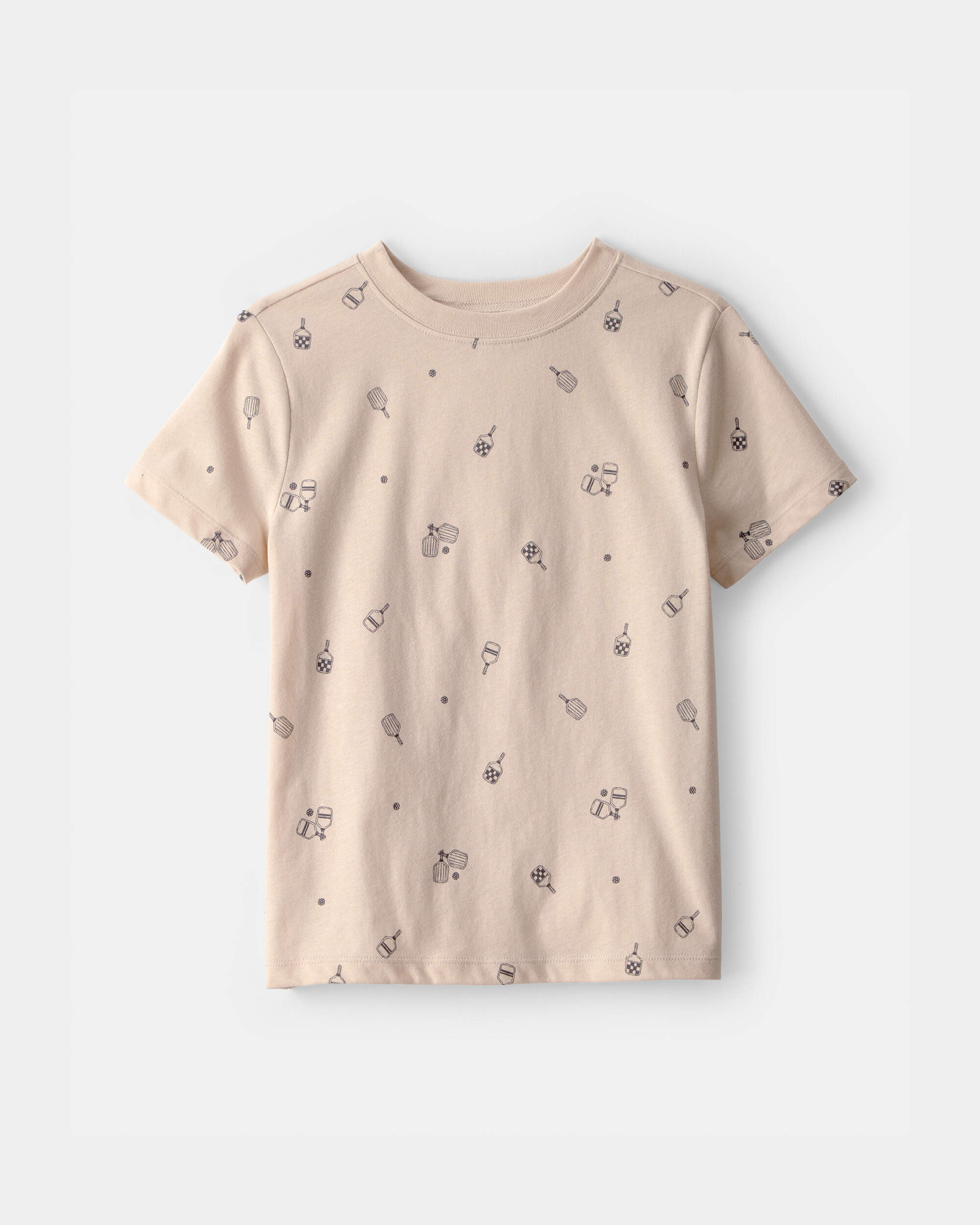 Kids Pickleball T-Shirt - Beige